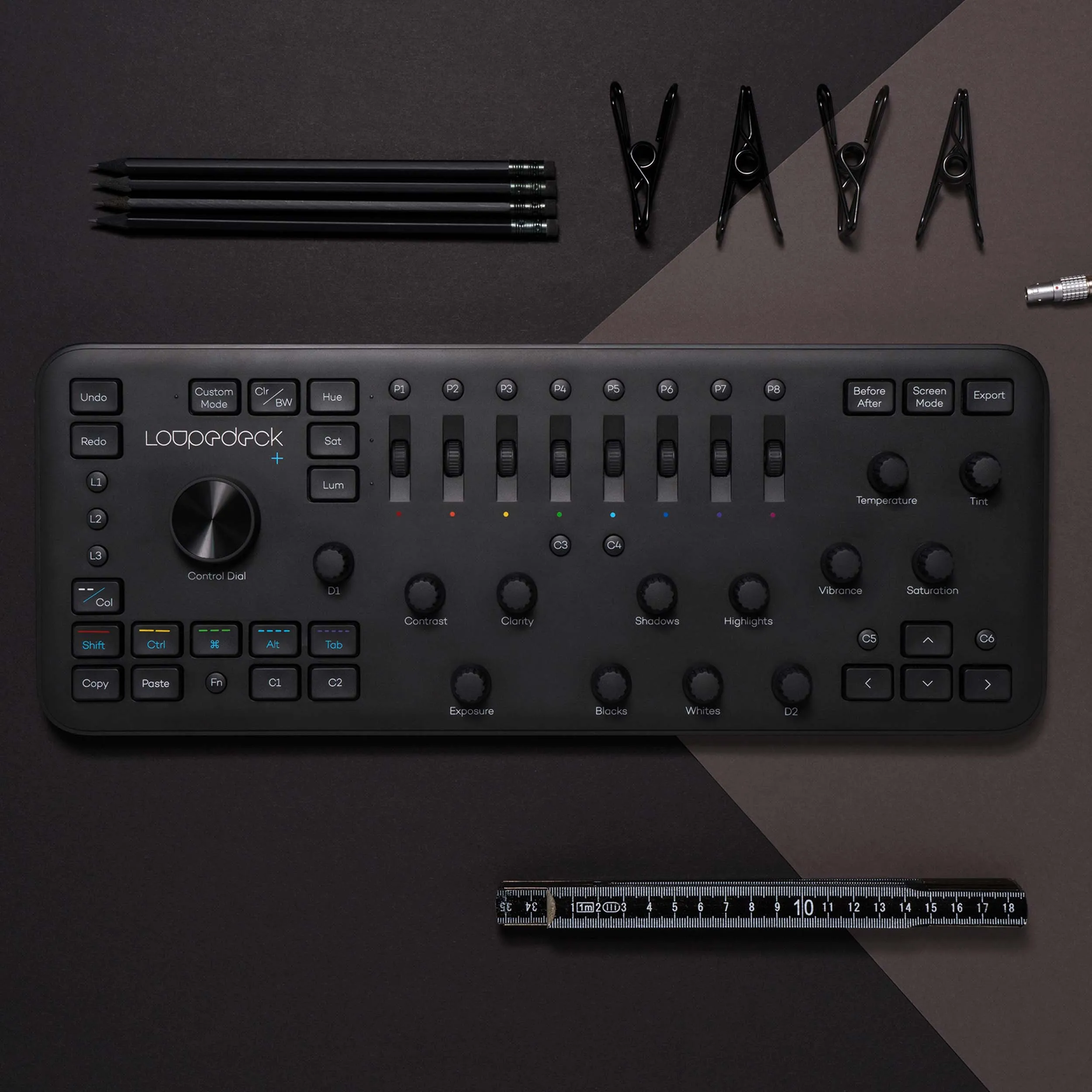 קונסולת עריכה פוטו/וידאו + Loupedeck