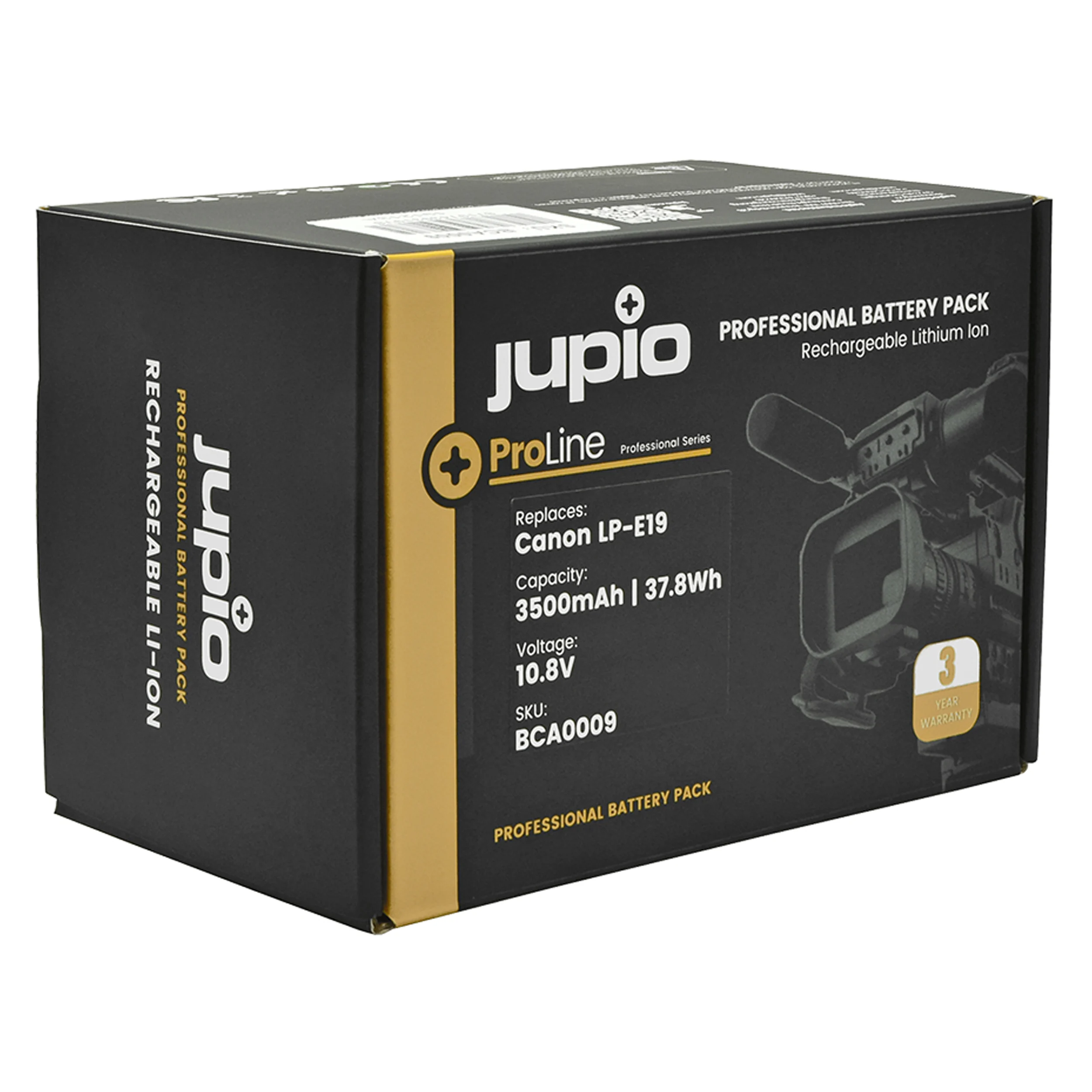 סוללת ליתיום Jupiu *ProLine* LP-E19 3500mAh