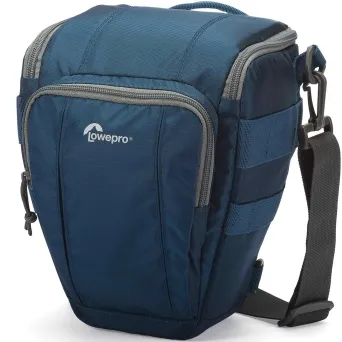 תיק אף בינוני למצלמה Lowepro Toploader Zoom 50 AW II כחול