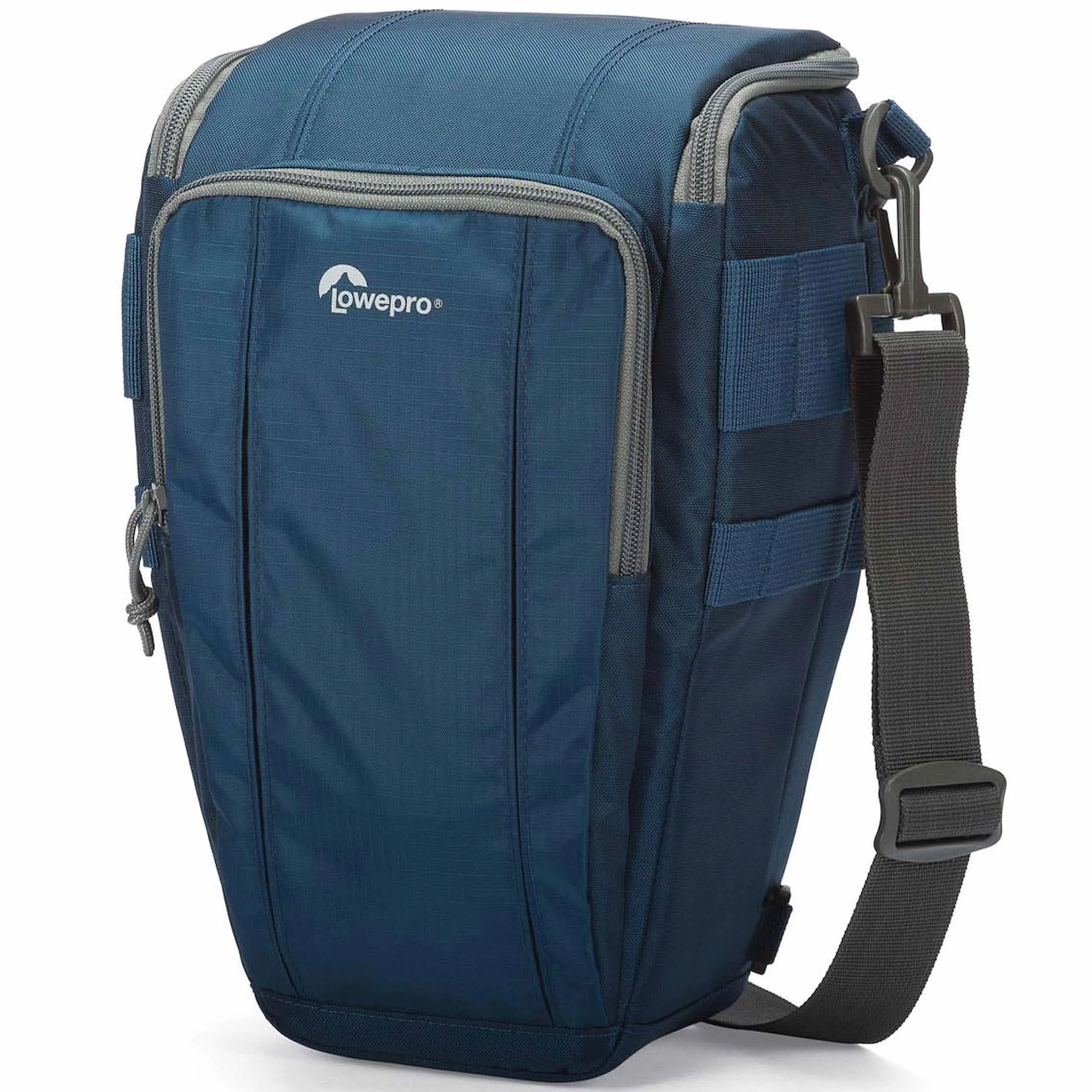 תיק אף גדול למצלמה Lowepro Toploader Zoom 55 AW II כחול
