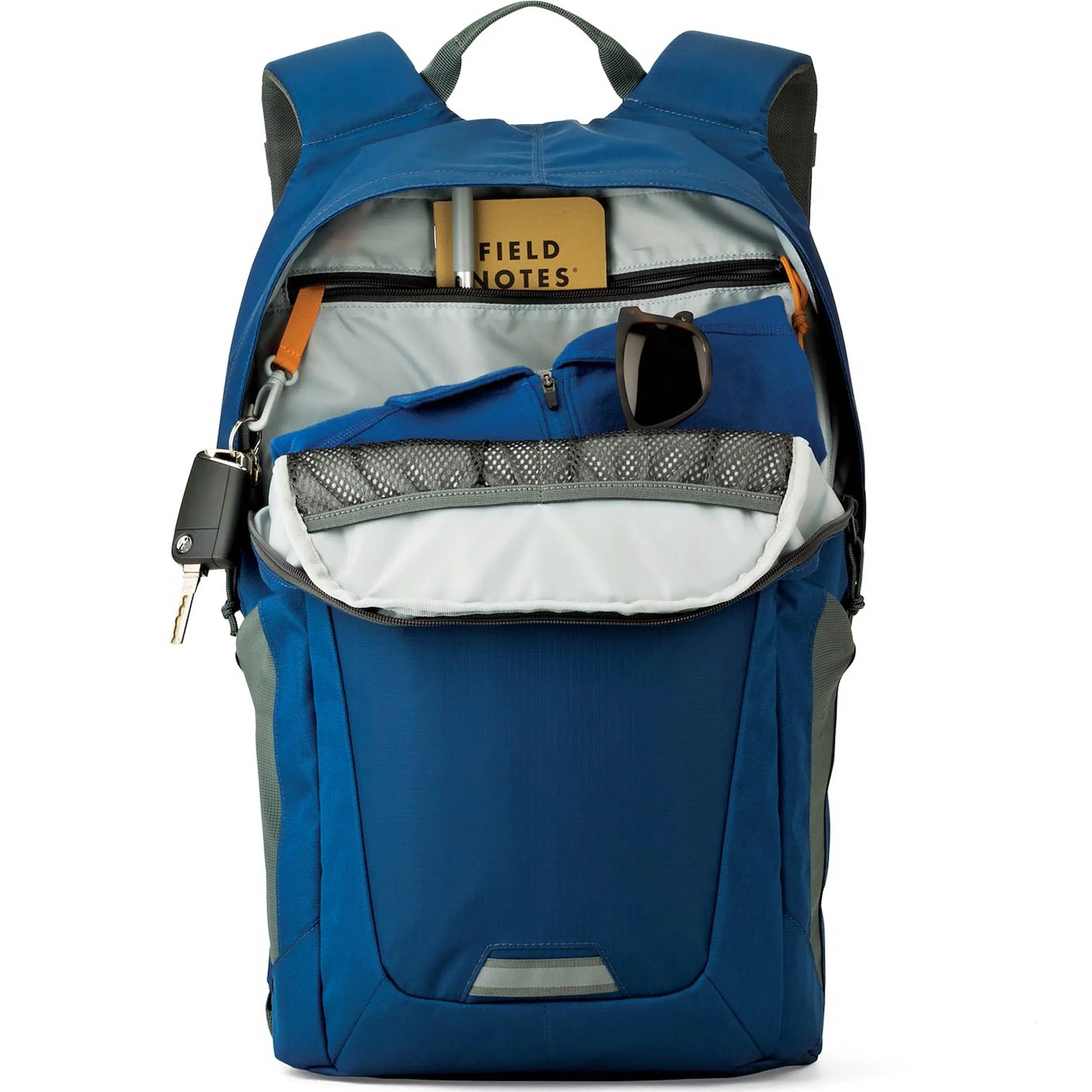 תיק גב כחול למצלמה Lowepro Photo Hatchback BP 250 AW II