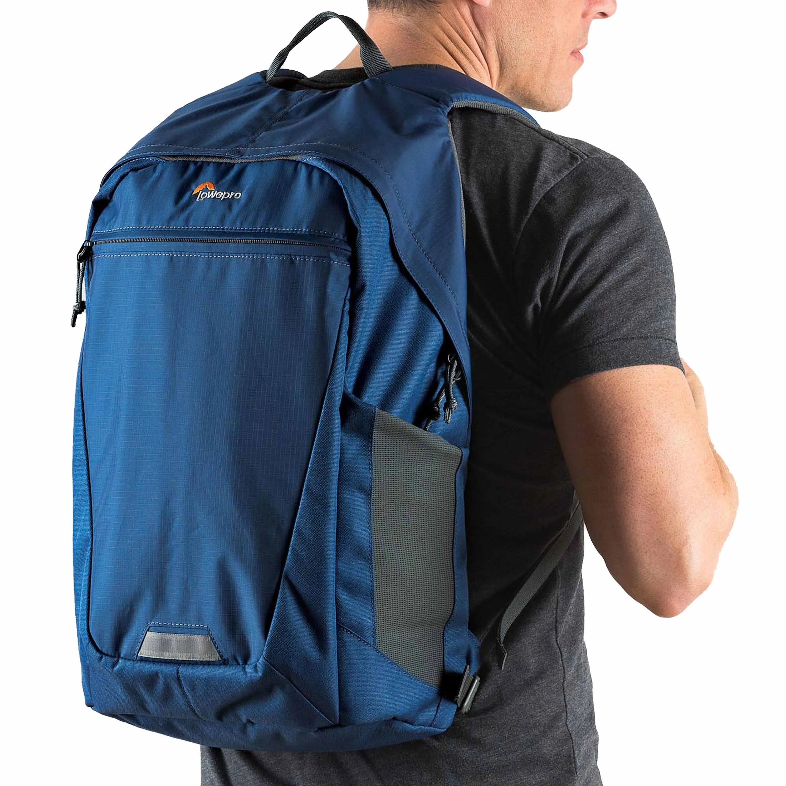 תיק גב כחול למצלמה Lowepro Photo Hatchback BP 250 AW II