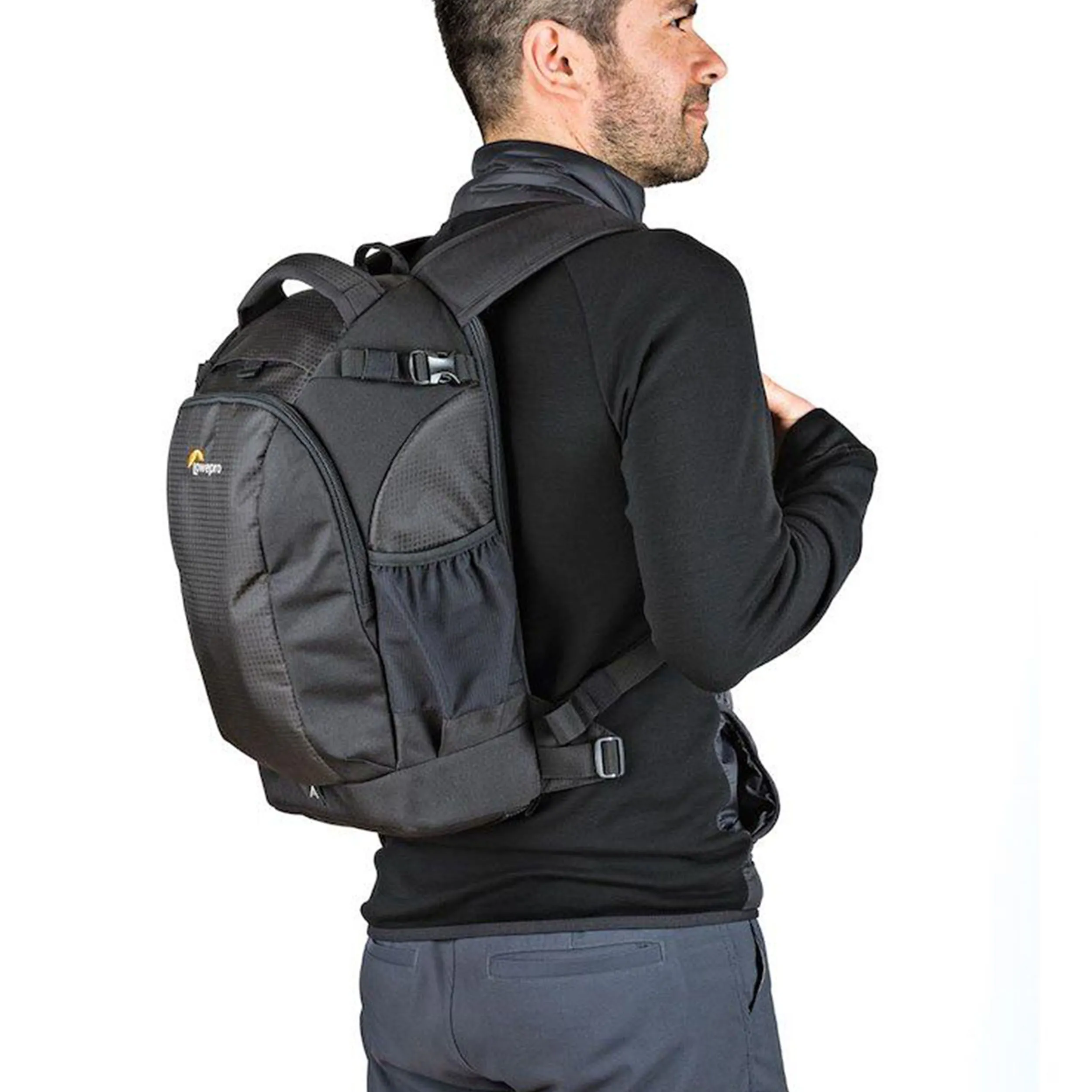 תיק גב שחור למצלמה Lowepro Flipside 200 AW II