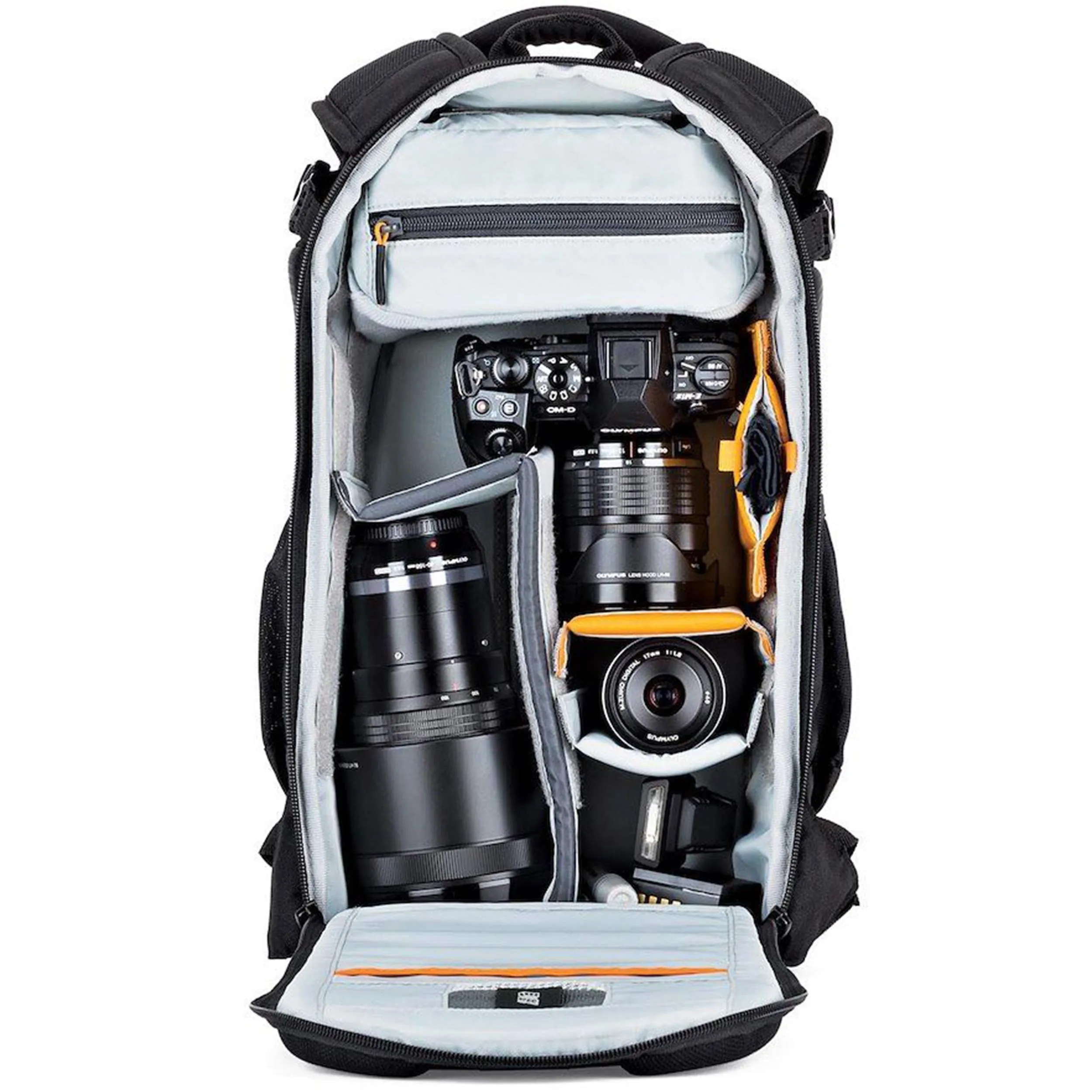תיק גב שחור למצלמה Lowepro Flipside 200 AW II