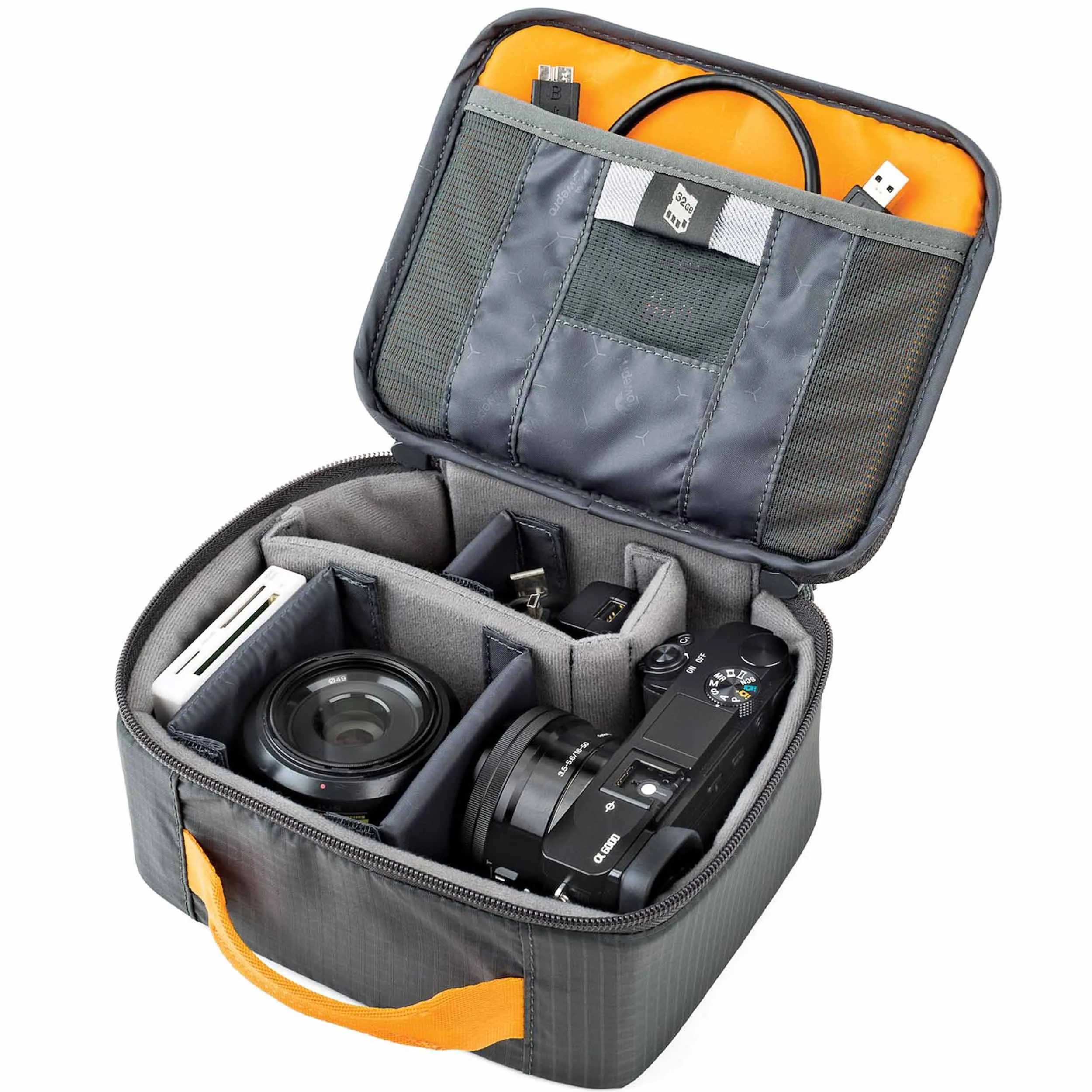 נרתיק לאביזרי צילום Lowepro GearUp Camera Box Medium