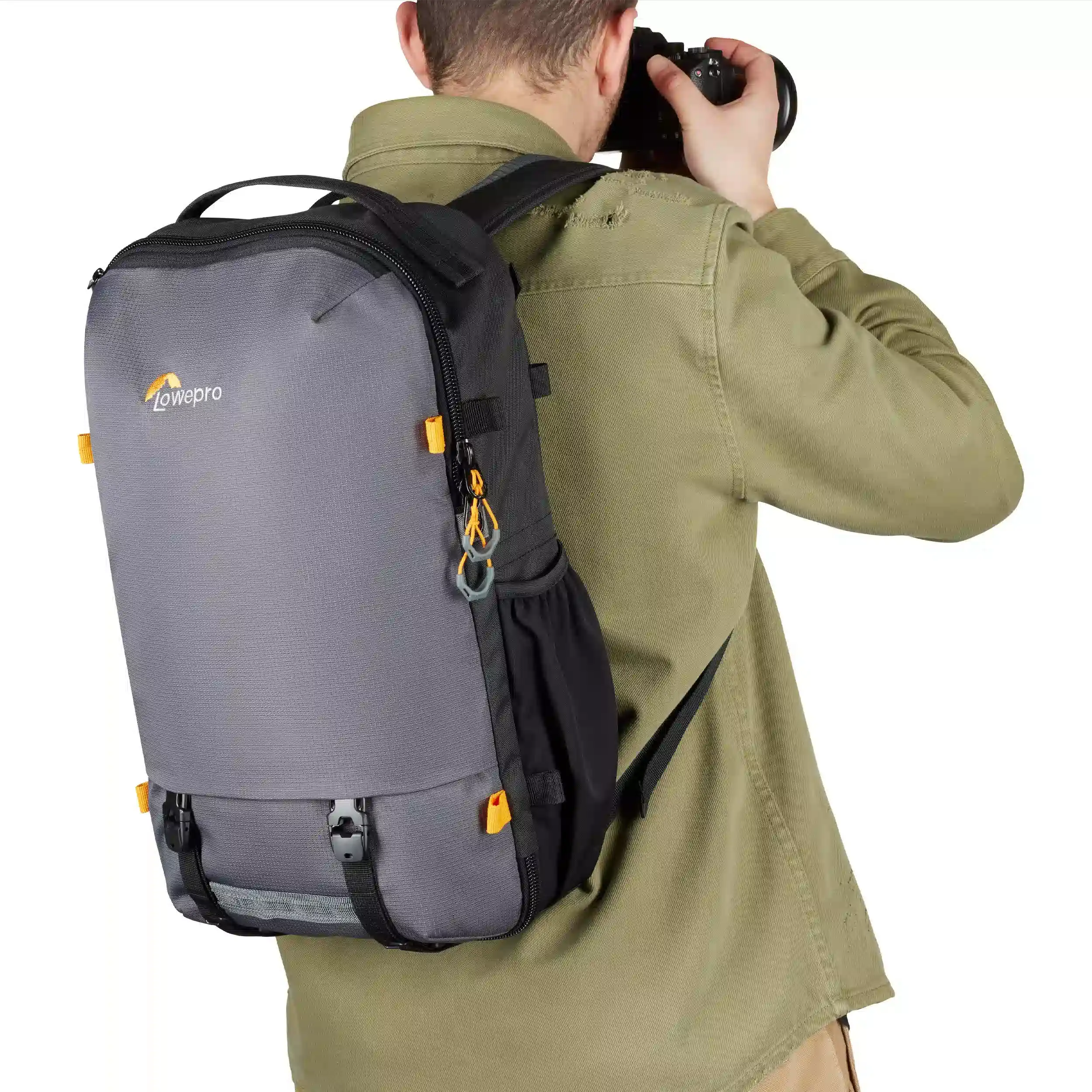 תיק גב אפור למצלמה Lowepro Trekker Lite BP 250