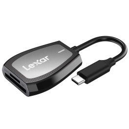 קורא כרטיסים SD/microSD מתאם Lexar USB-C