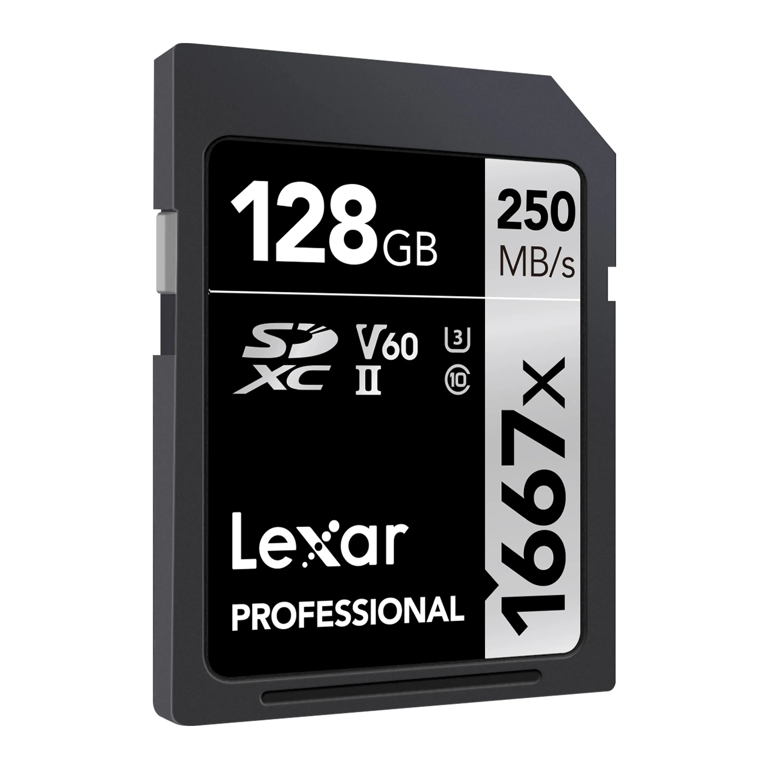 כרטיס זיכרון Lexar 128GB 1667x SDHC™/SDXC™ UHS-II