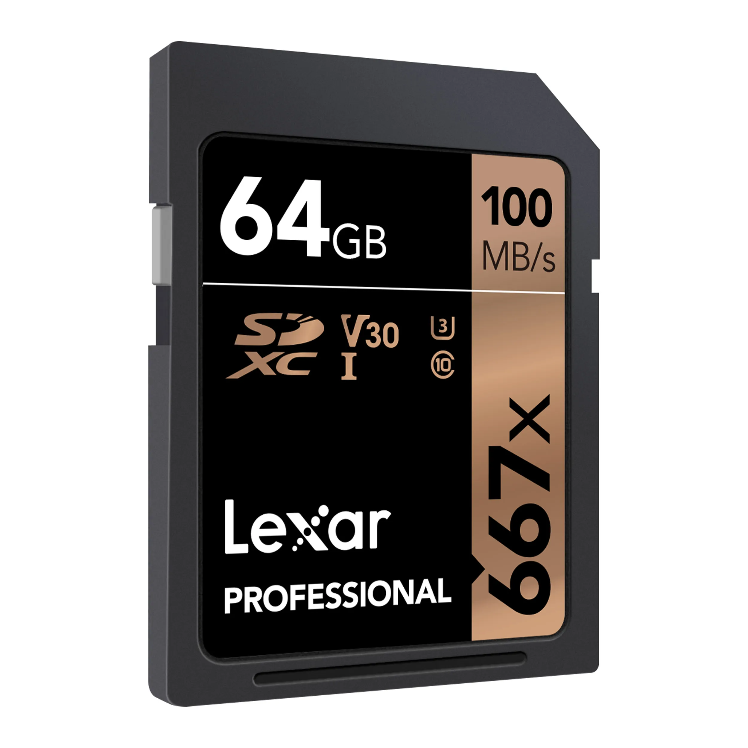 כרטיס זיכרון Lexar 64GB 667x SDHC™/SDXC™ UHS-I