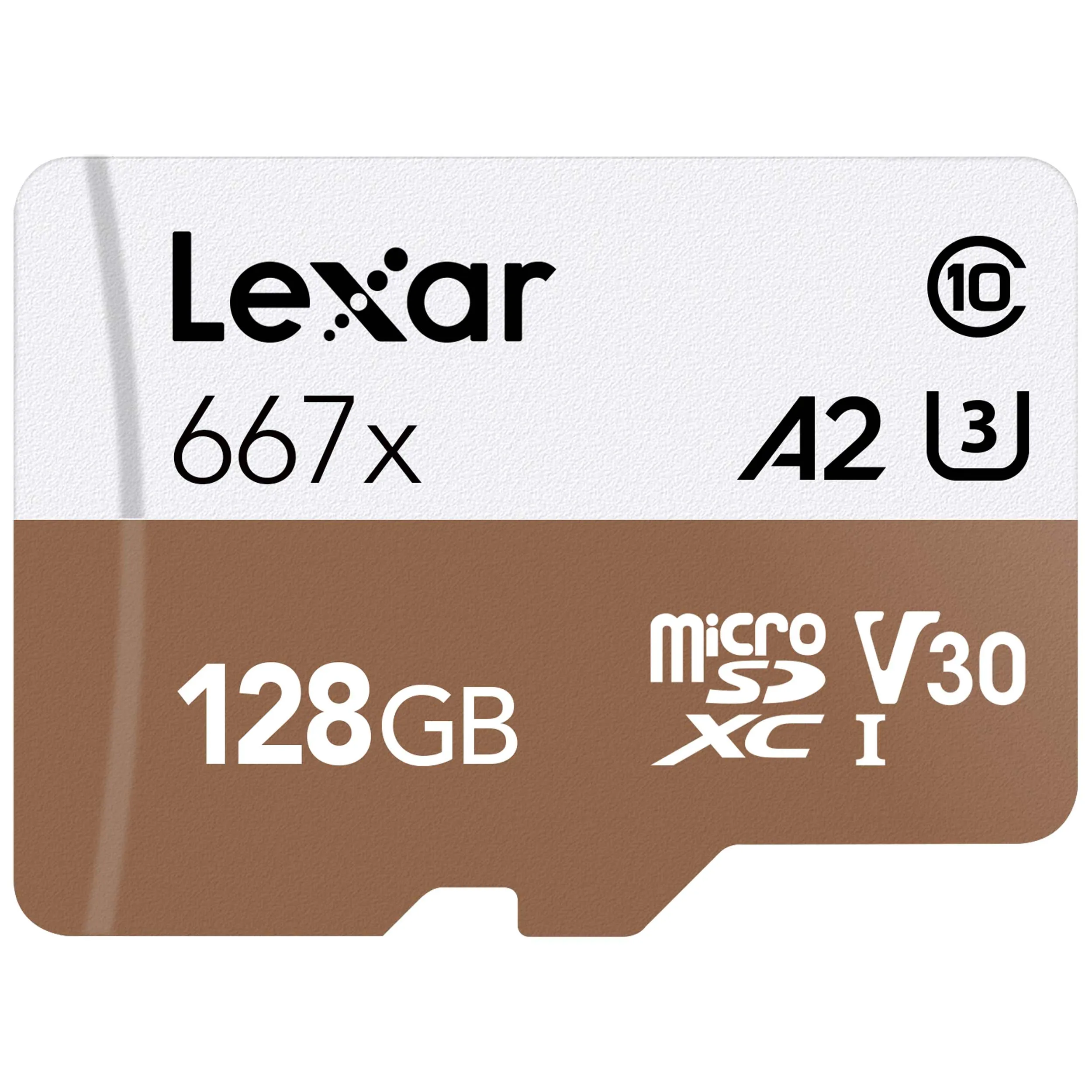 כרטיס זיכרון Lexar 128GB 667x microSDHC™/microSDXC™ UHS-I