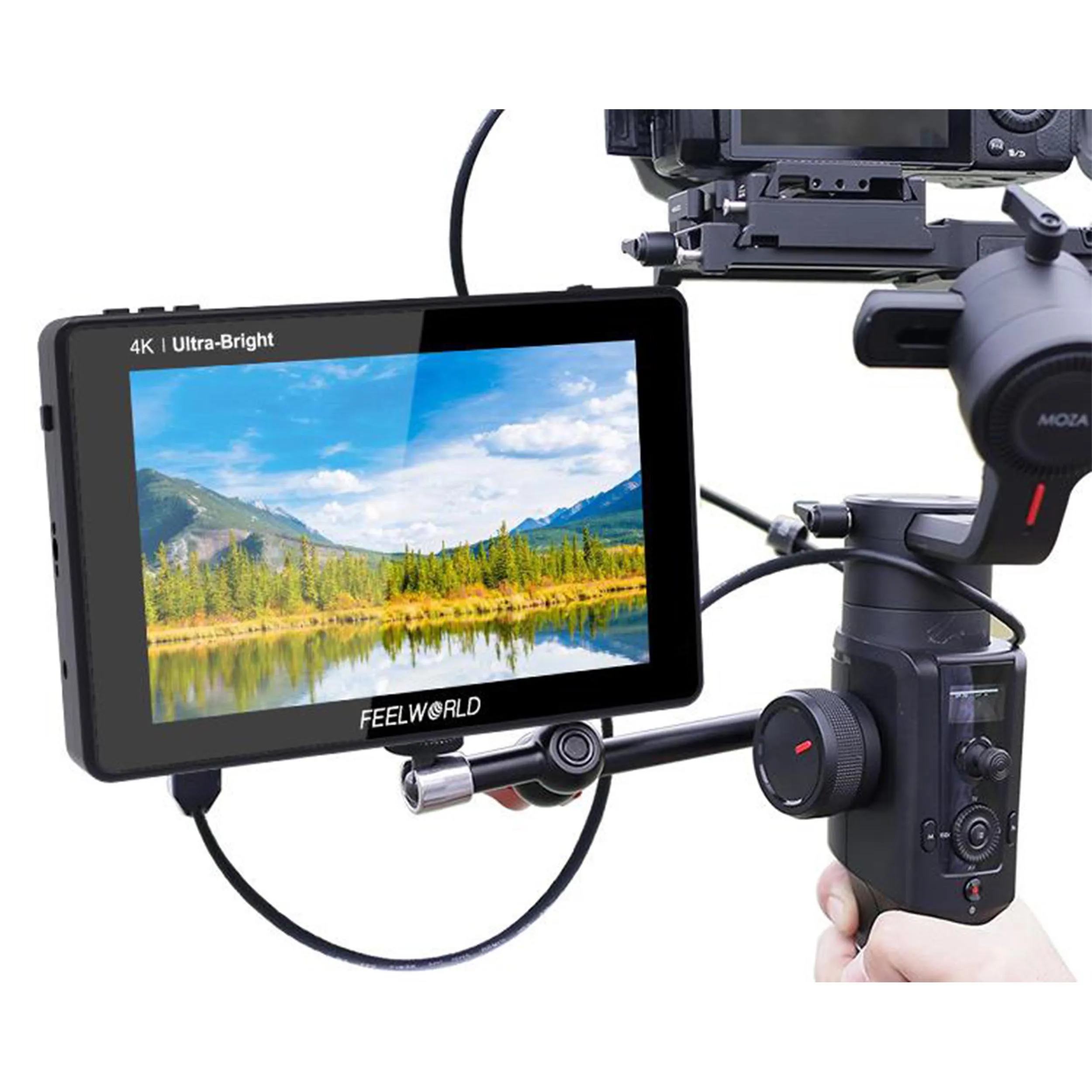 מוניטור וידאו מסך מגע 7" Feelworld LUT7