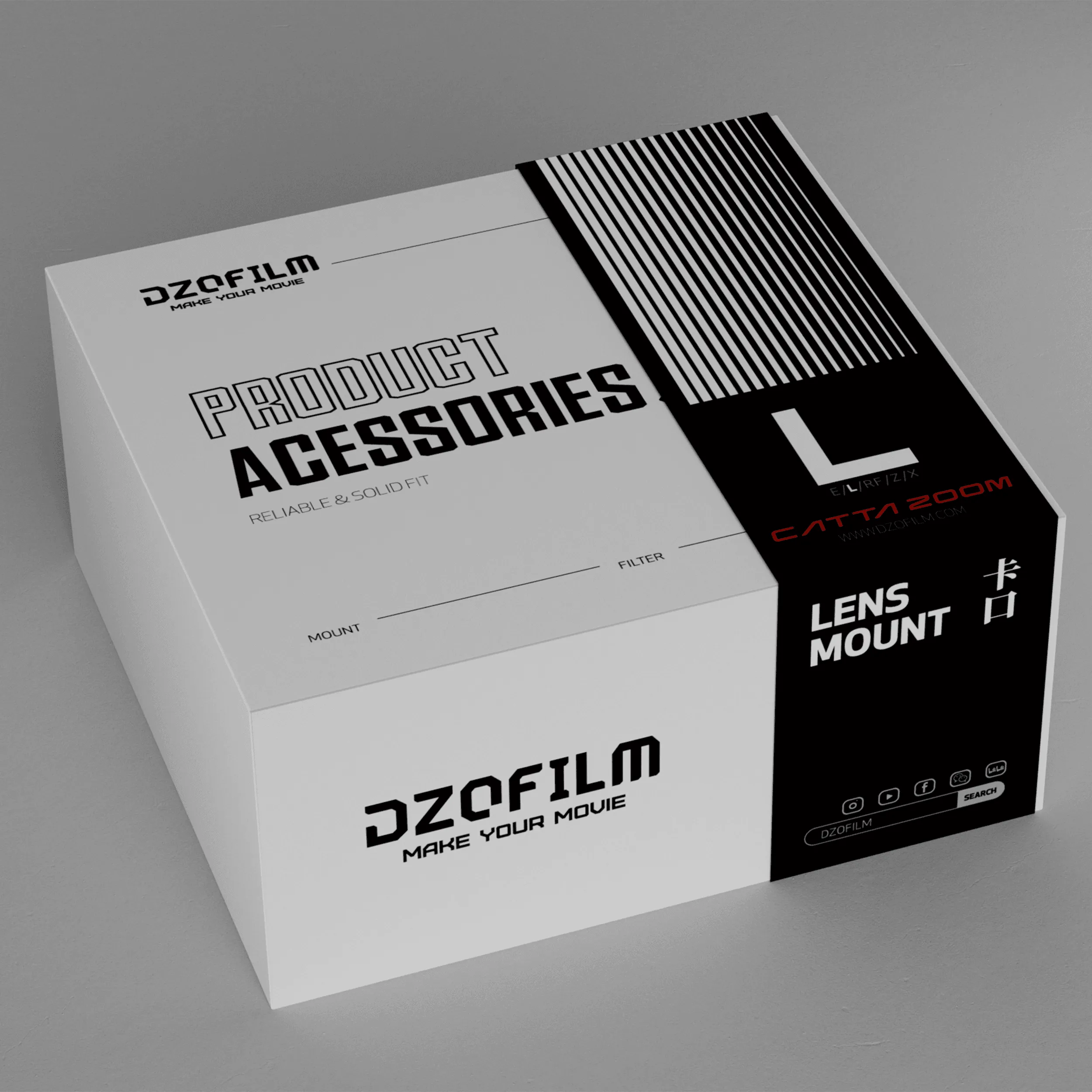 מתאם עדשה ל- Leica L עבור סדרת DZOFilm Catta