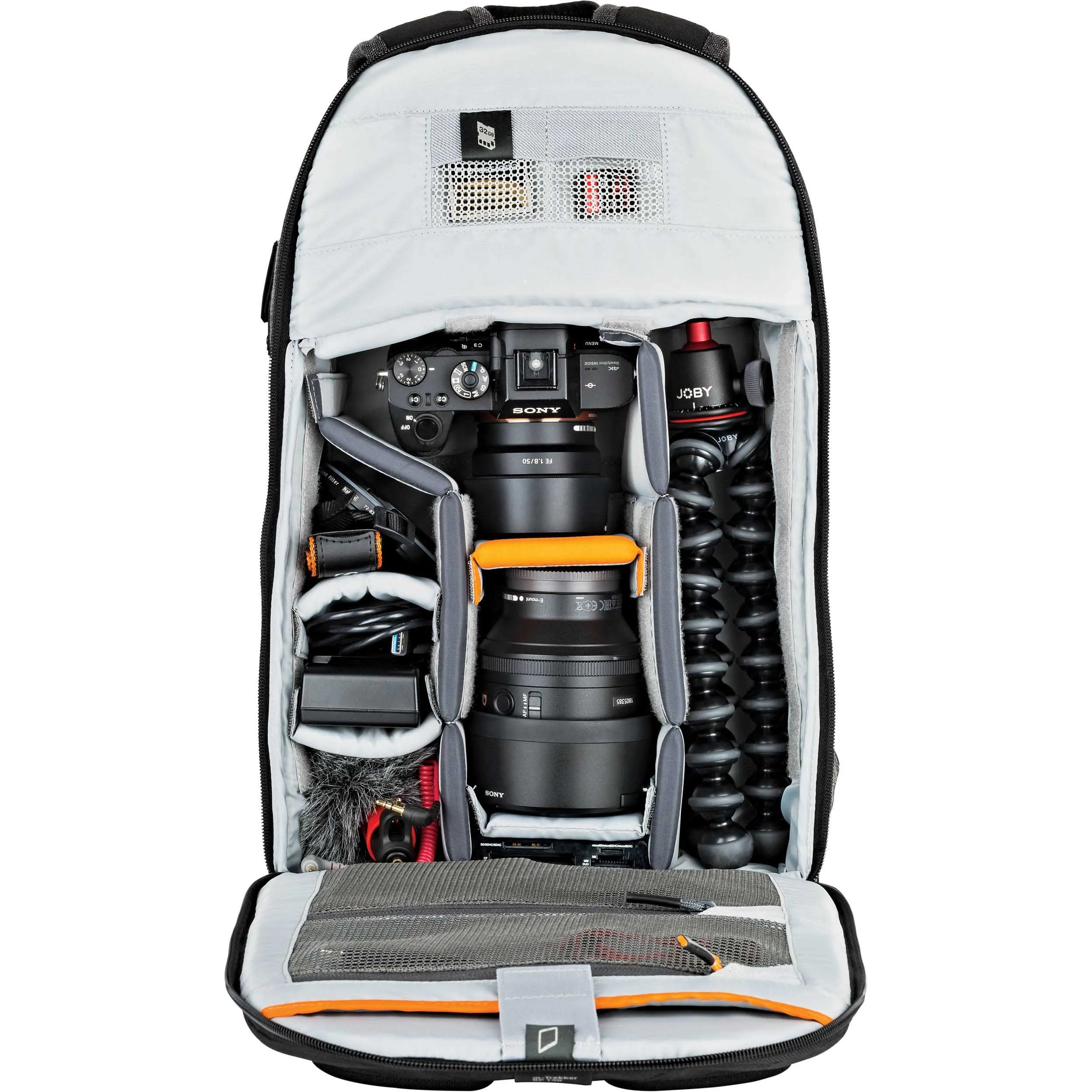 תיק גב שחור למצלמה Lowepro m-Trekker BP 150