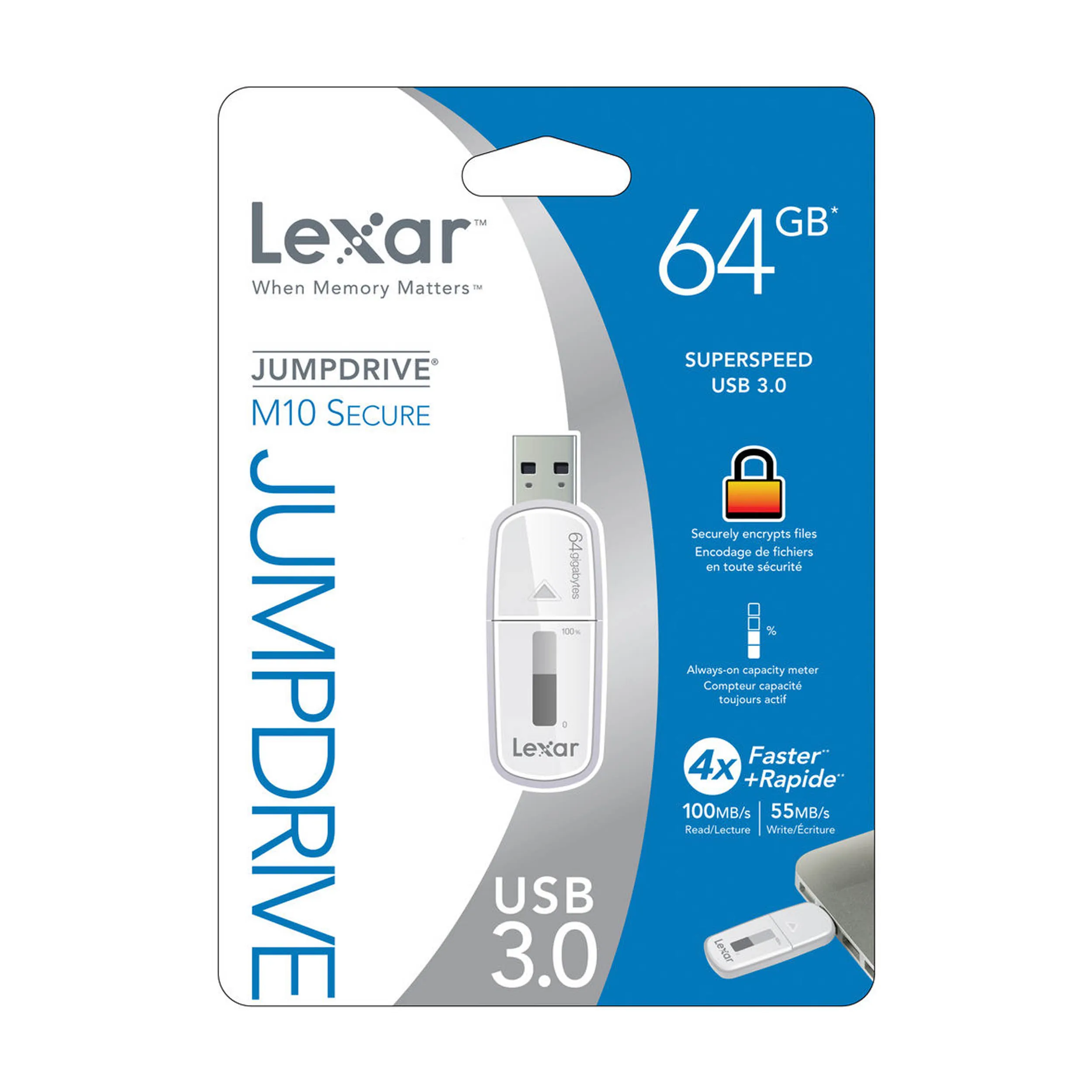 JumpDrive M10 Secure  64GB