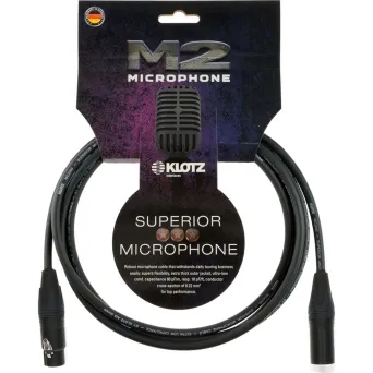 כבל XLR מקצועי Klotz M2