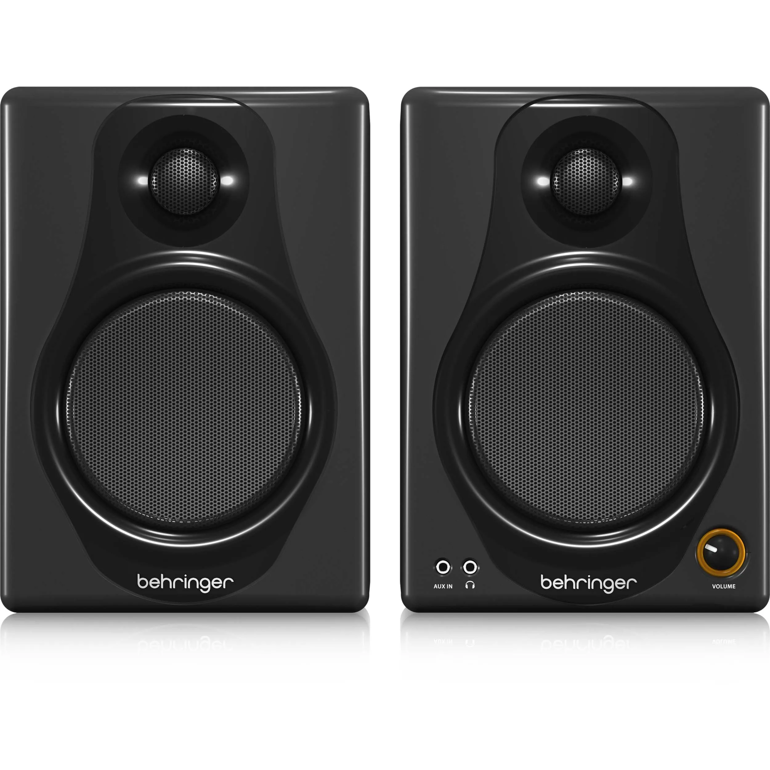 זוג מוניטורים "4 כולל ממשק BEHRINGER MEDIA 40USB USB