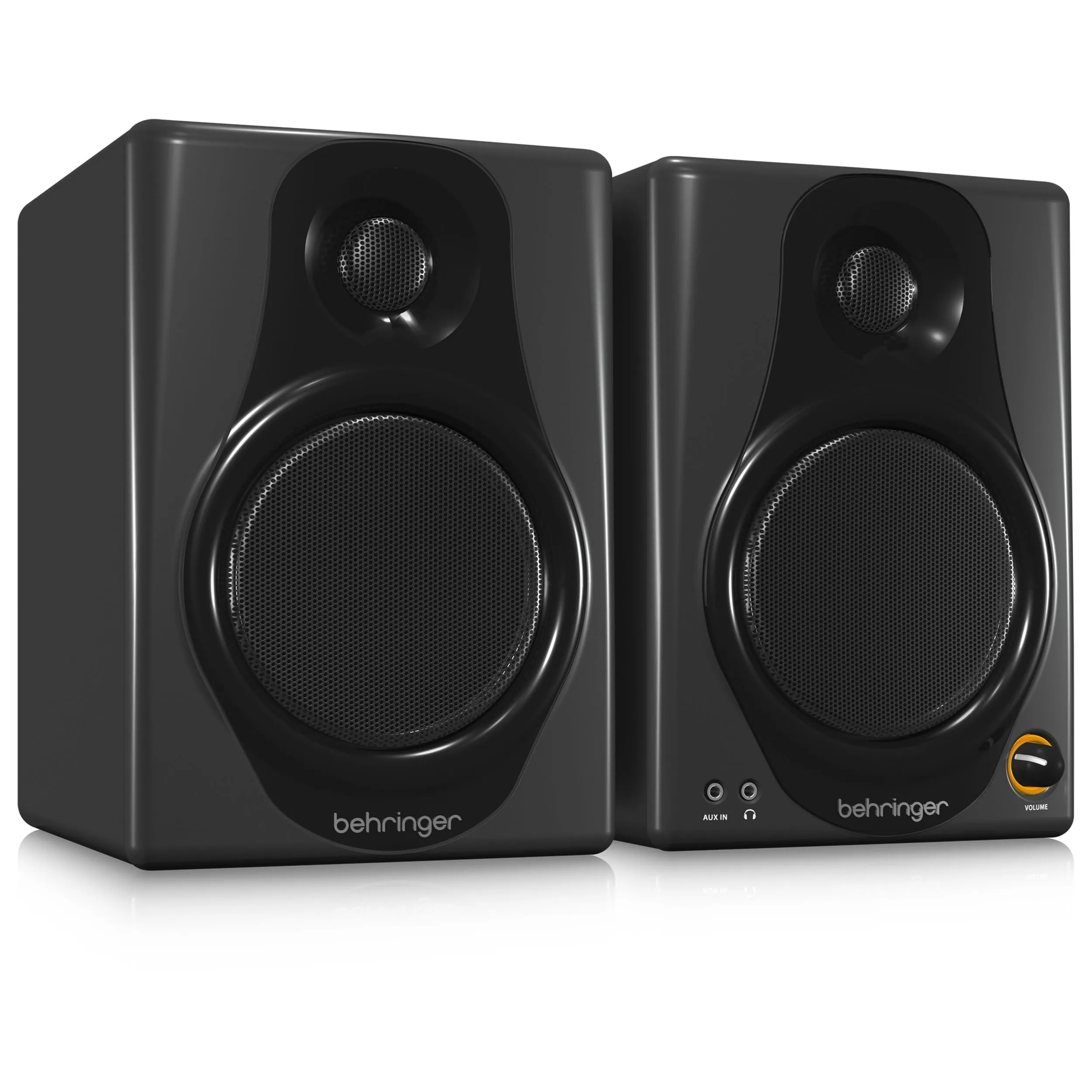 זוג מוניטורים "4 כולל ממשק BEHRINGER MEDIA 40USB USB