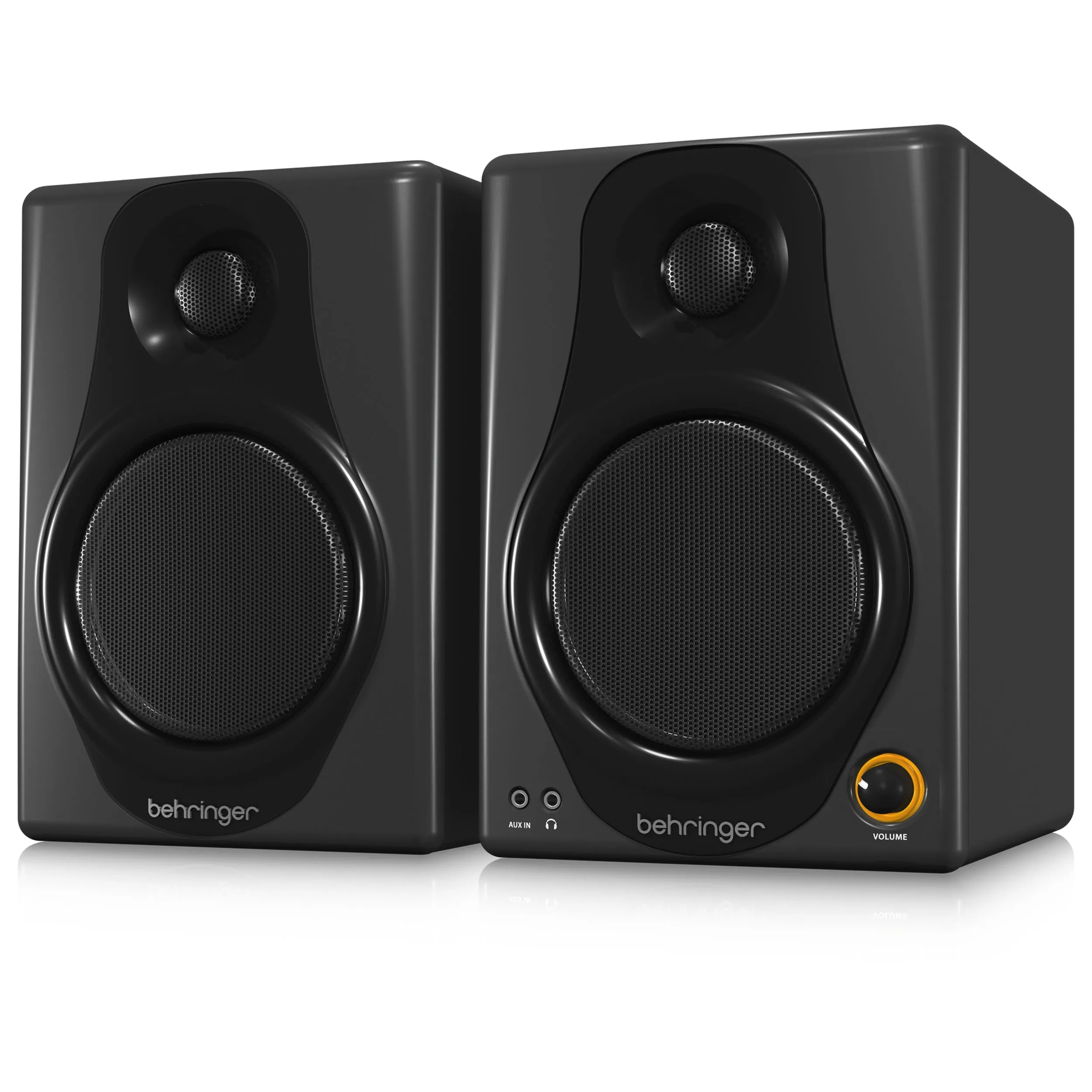 זוג מוניטורים "4 כולל ממשק BEHRINGER MEDIA 40USB USB
