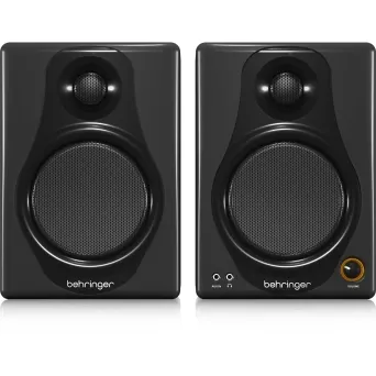 זוג מוניטורים "4 כולל ממשק BEHRINGER MEDIA 40USB USB