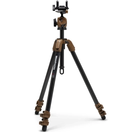 חצובת סיבי פחמן לנשק סדרה 055 עם ראש כדורי Manfrotto Alpha S.H.O.T
