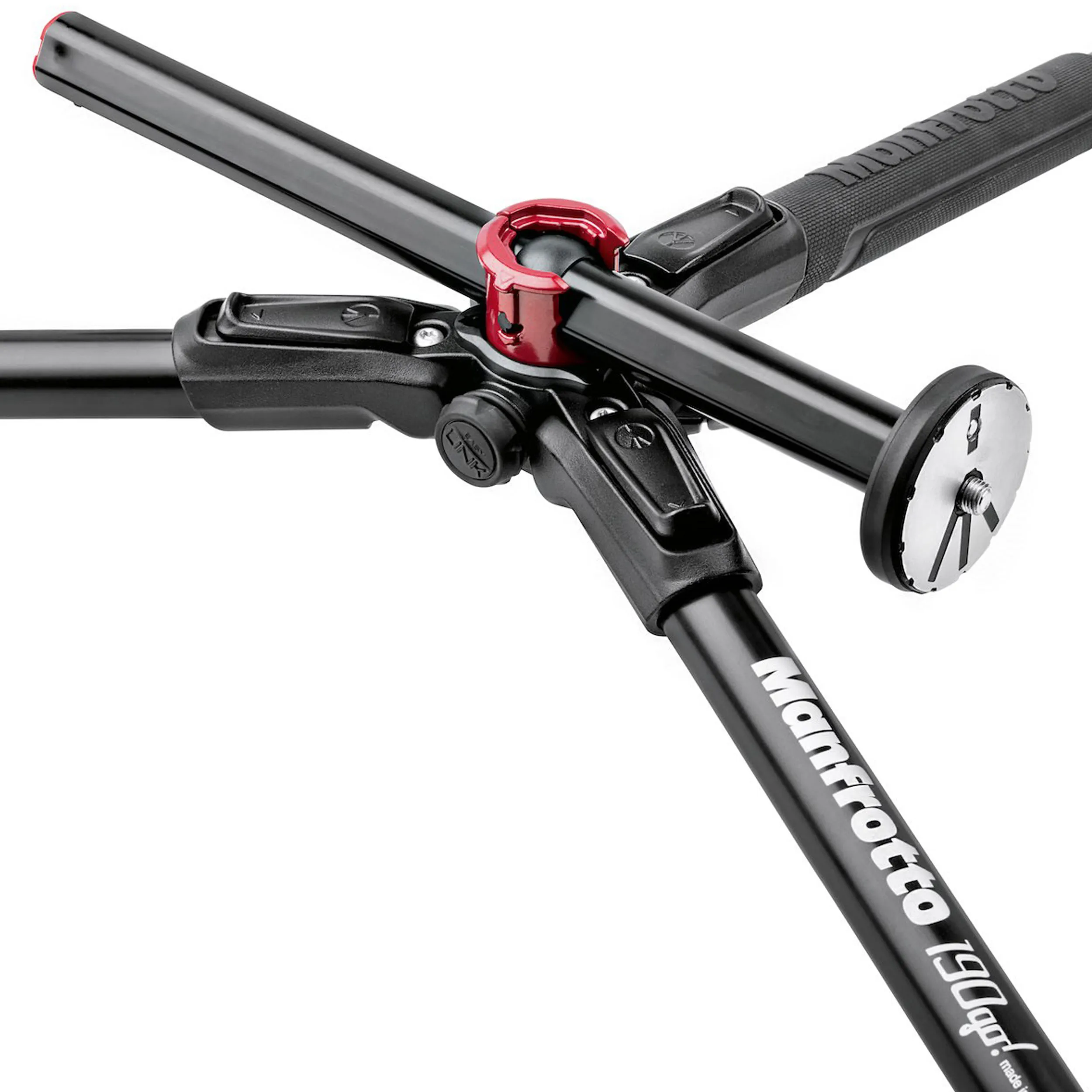 קיט חצובת סטילס עם ראש 3 צירים Manfrotto MK190GOA4-3WX