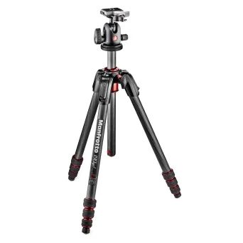 קיט חצובת סטילס עם ראש כדורי MK190GOC4TB-BH Manfrotto