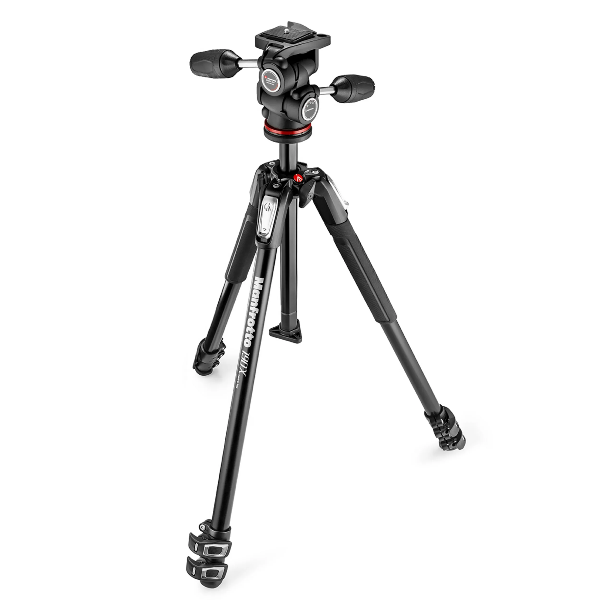 קיט חצובה סטילס עם ראש תלת ממד MK190X3-3W1 Manfrotto