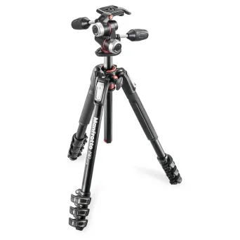 קיט חצובת סטילס עם ראש תלת ממד MK190XPRO4-3W Manfrotto