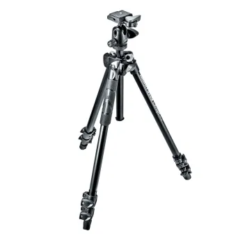 מארז קיט חצובת אלומינים 290 Light  וראש כדורי 494RC2