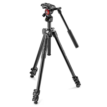 קיט  חצובה עם ראש  שמן וידאו   MK290LTA3-V Manfrotto