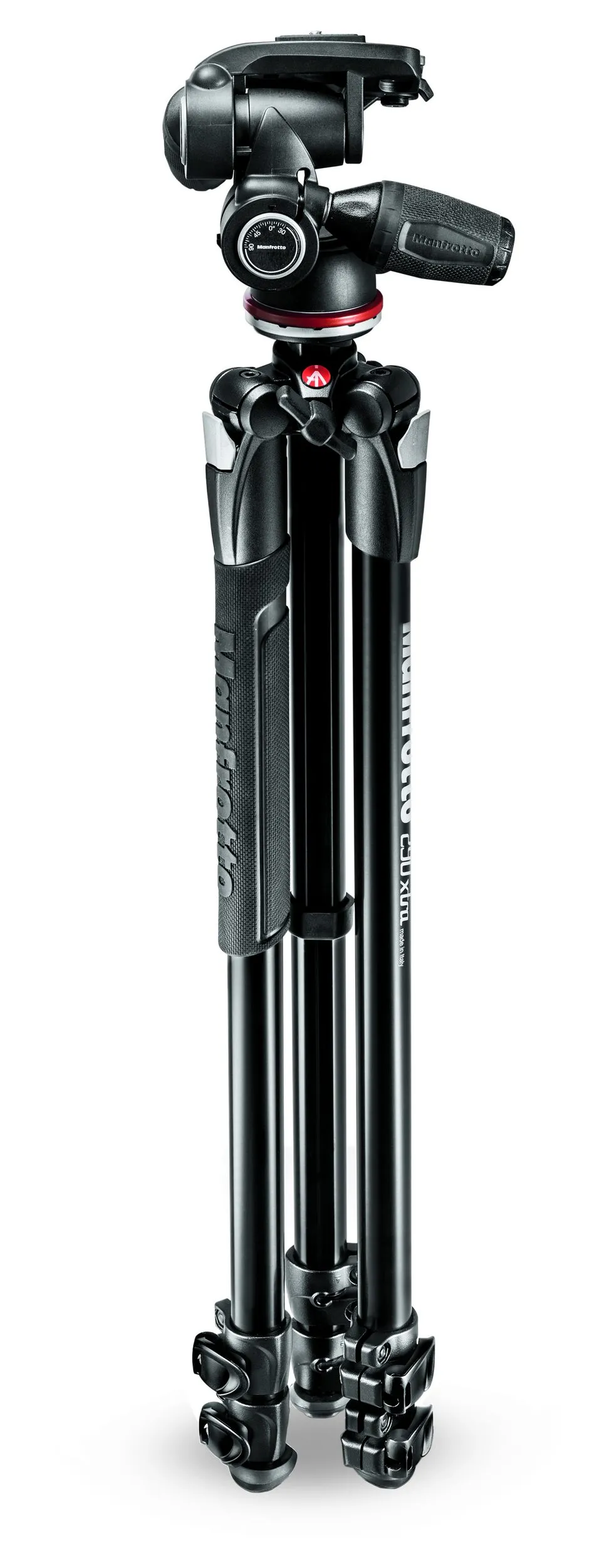 קיט חצובת סטילס עם ראש 3 צירים Manfrotto MK290XTA3-3W