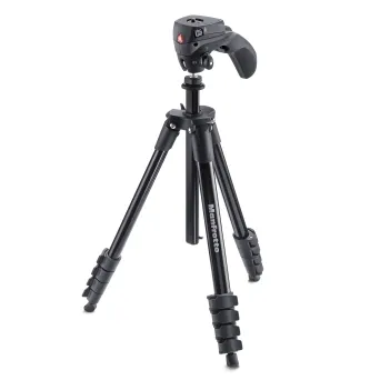 קיט חצובה עם ראש היבריד Manfrotto MKCOMPACTACN-BK