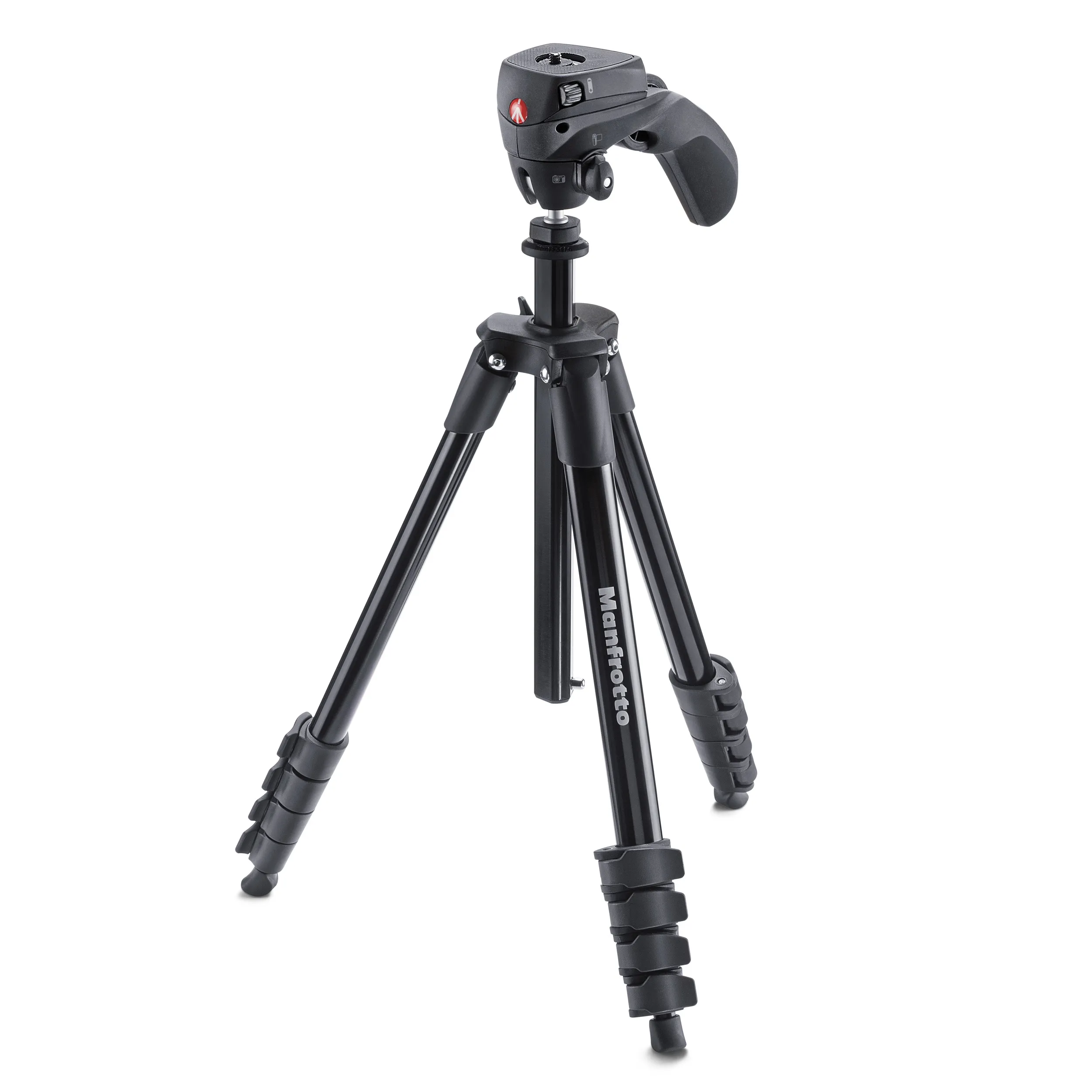 קיט חצובה עם ראש היבריד Manfrotto MKCOMPACTACN-BK