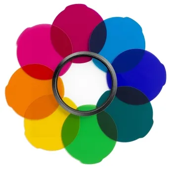 סט פילטרים Multicolour לפנסי LUMIE