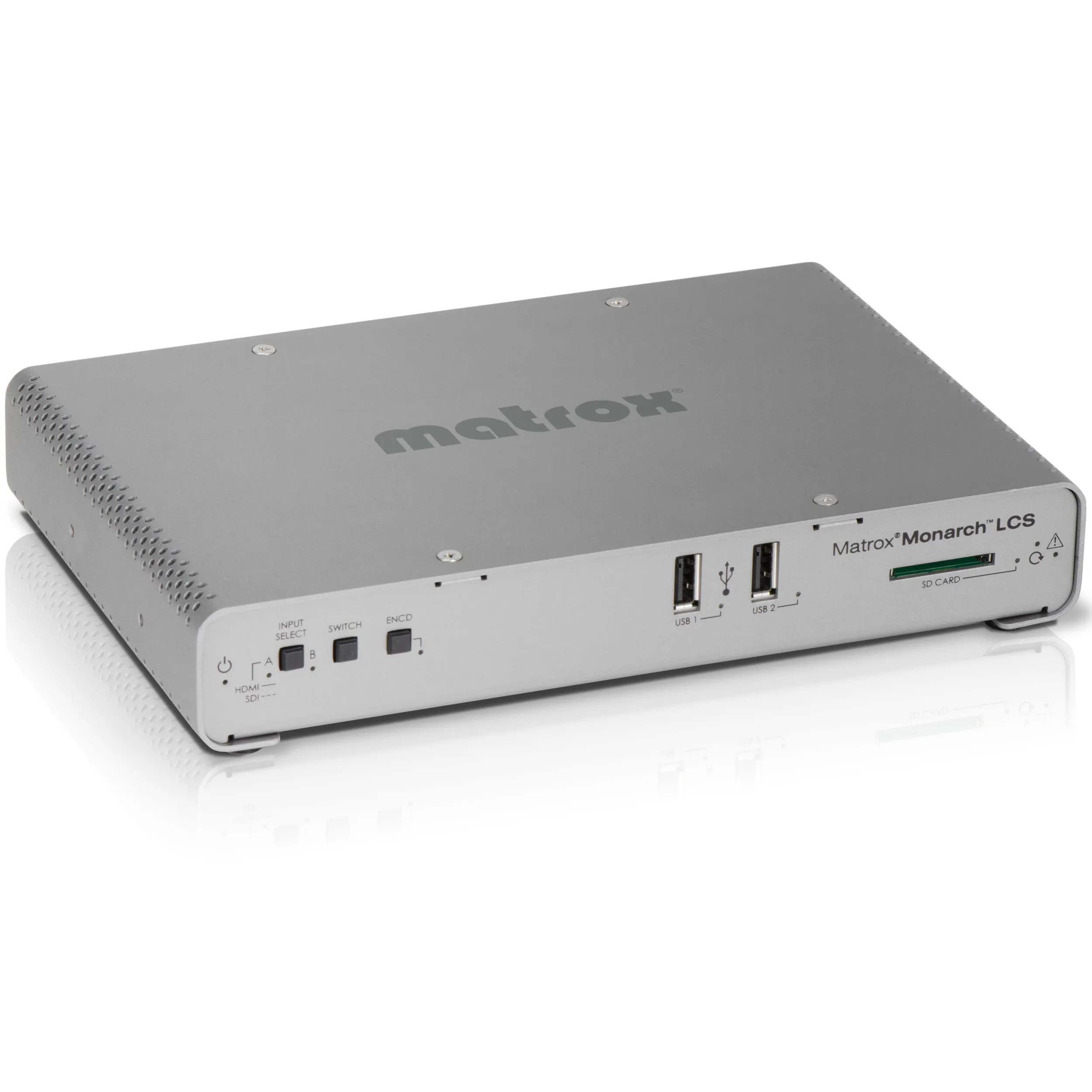 יחידת הקלטה ושידור חי ל-2 מקורות וידאו Matrox Monarch LCS