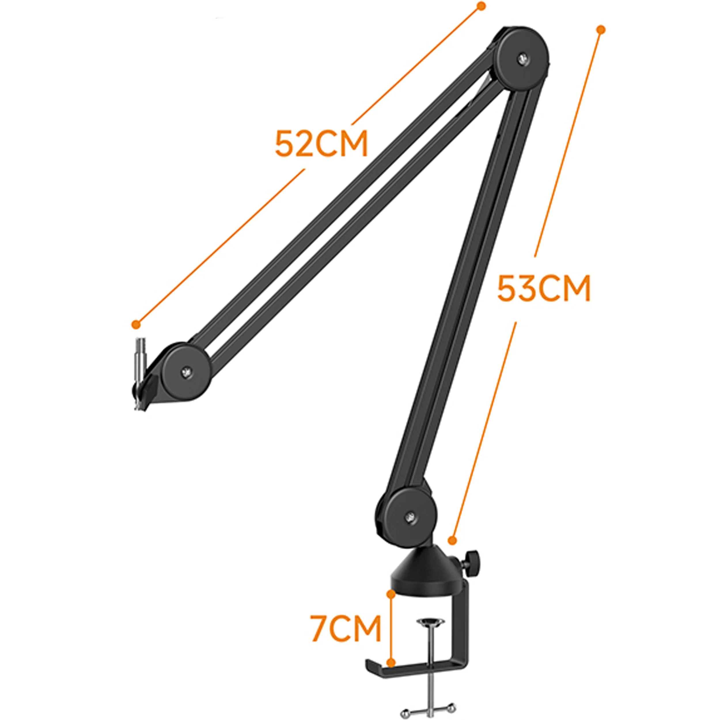 זרוע שולחנית ארוכה למיקרופון Comica MS1-L
