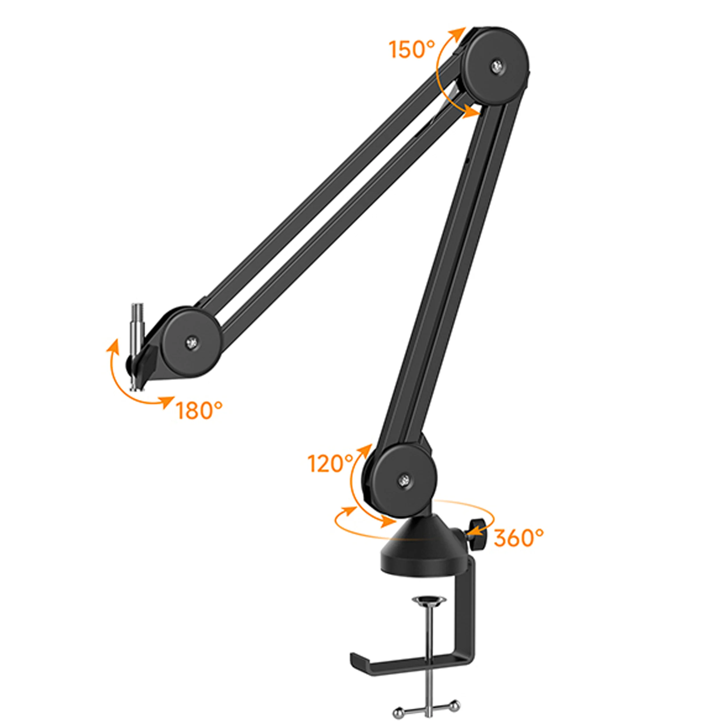 זרוע שולחנית קצרה למיקרופון Comica MS1-S