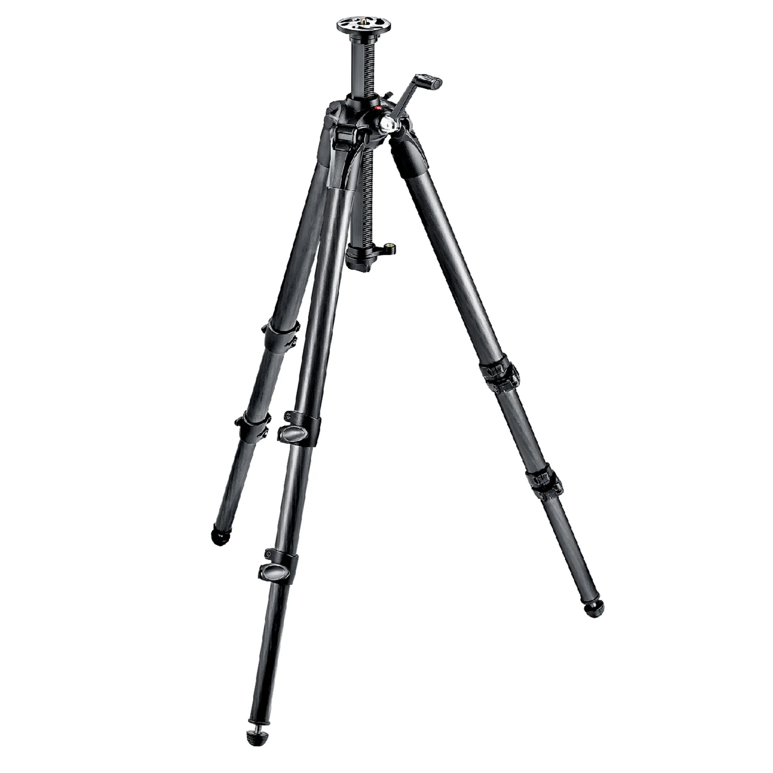 חצובת סיבי פחמן עם מוט מרכזי וגלגל שיניים Manfrotto MT057C3-G