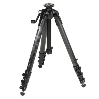 חצובת סיבי פחמן עם מוט מרכזי וגלגל שיניים Manfrotto MT057C4-G