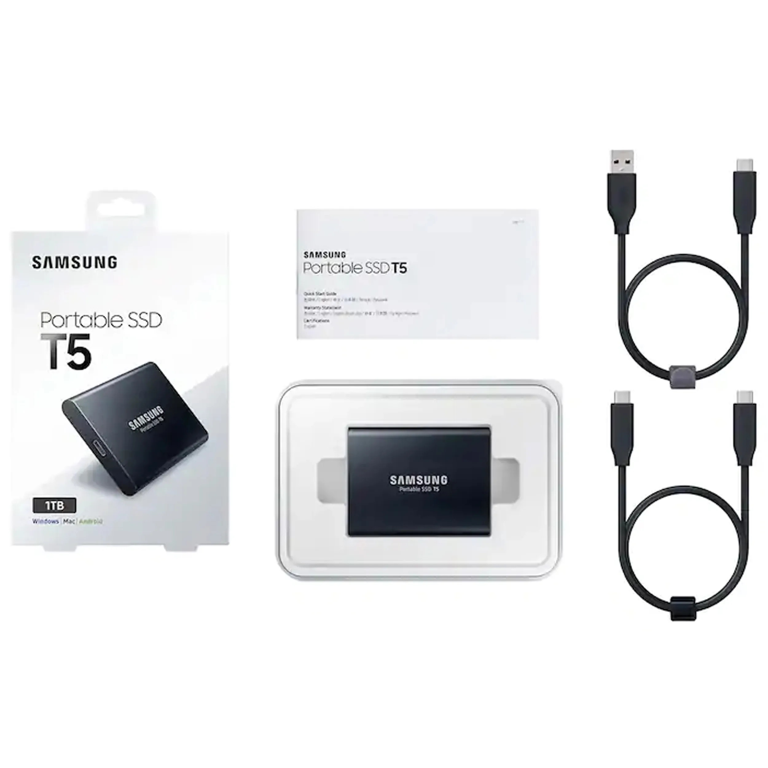 דיסק חיצוני Samsung T5 1TB SSD