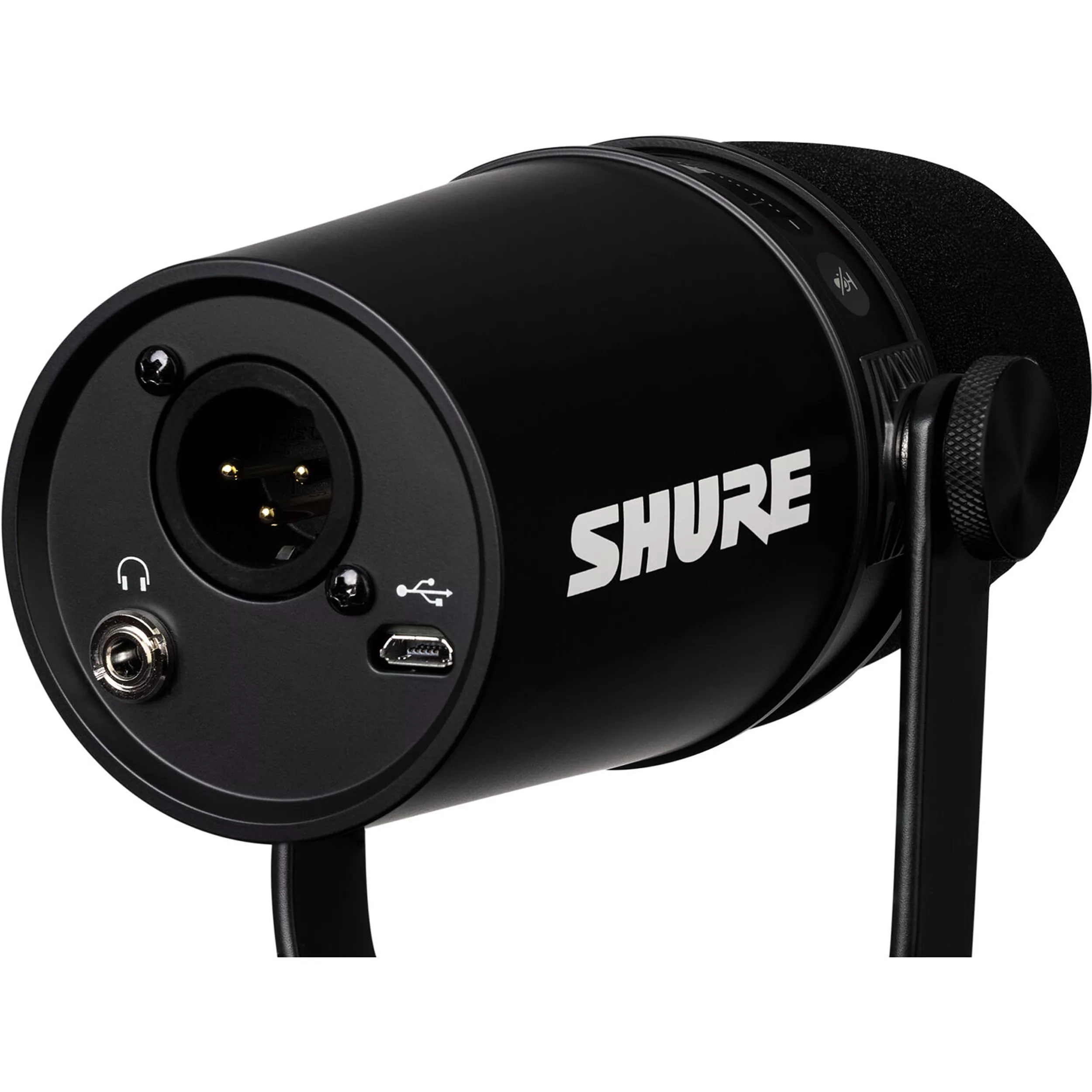 מיקרופון דינמי לפודקאסטים Shure MV7-K