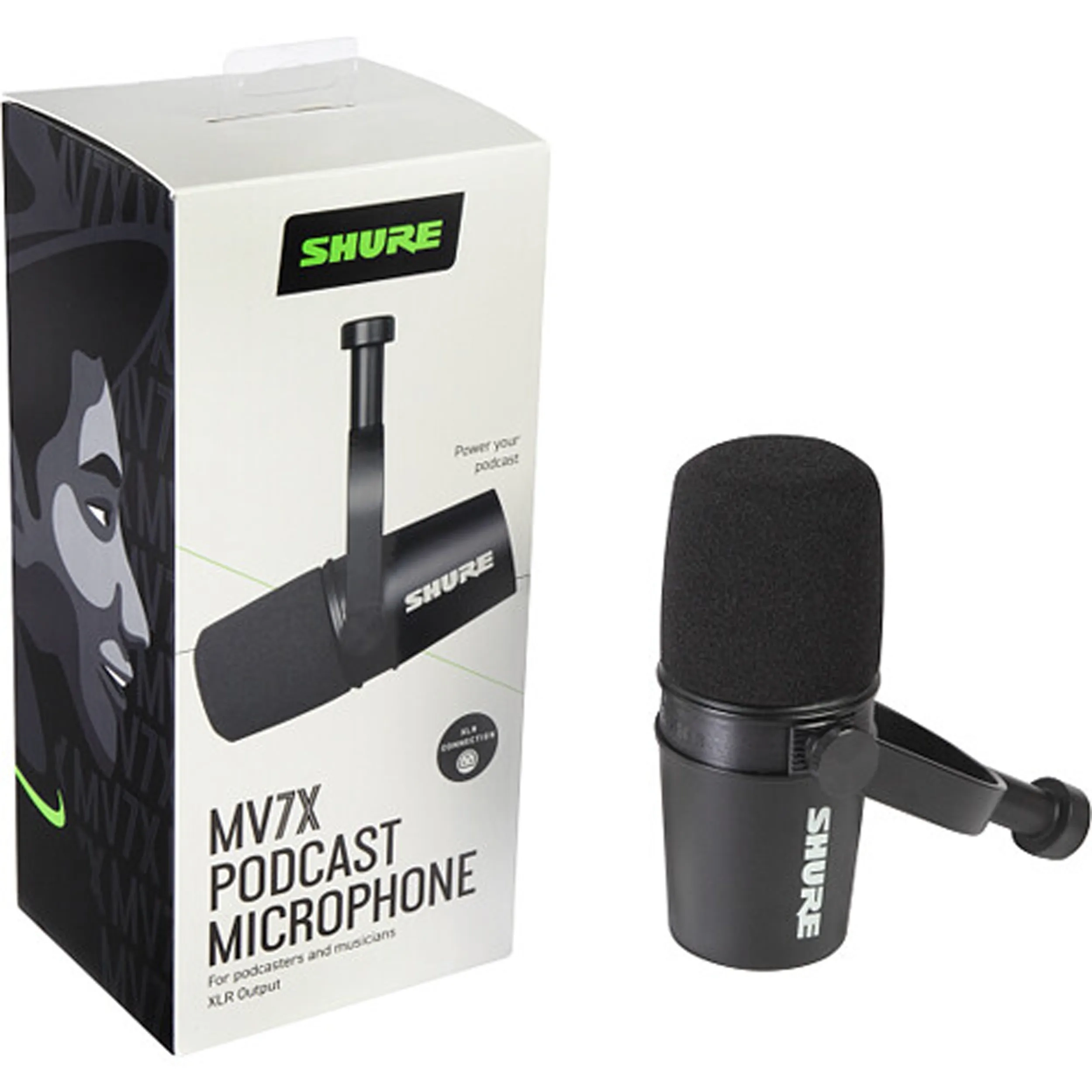 מיקרופון דינמי Shure MV7X