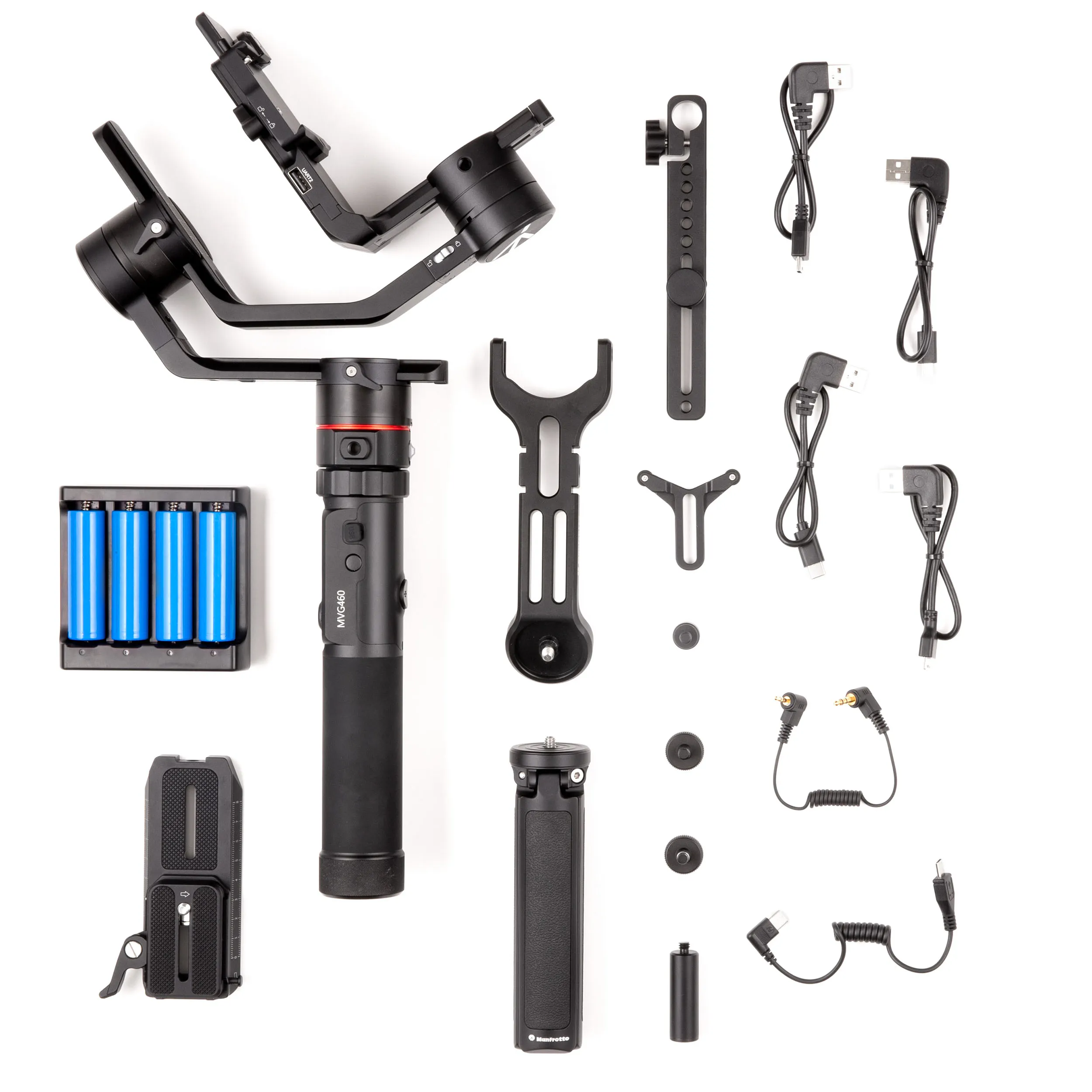 מייצב גימבל למצלמה Manfrotto 460 Kit