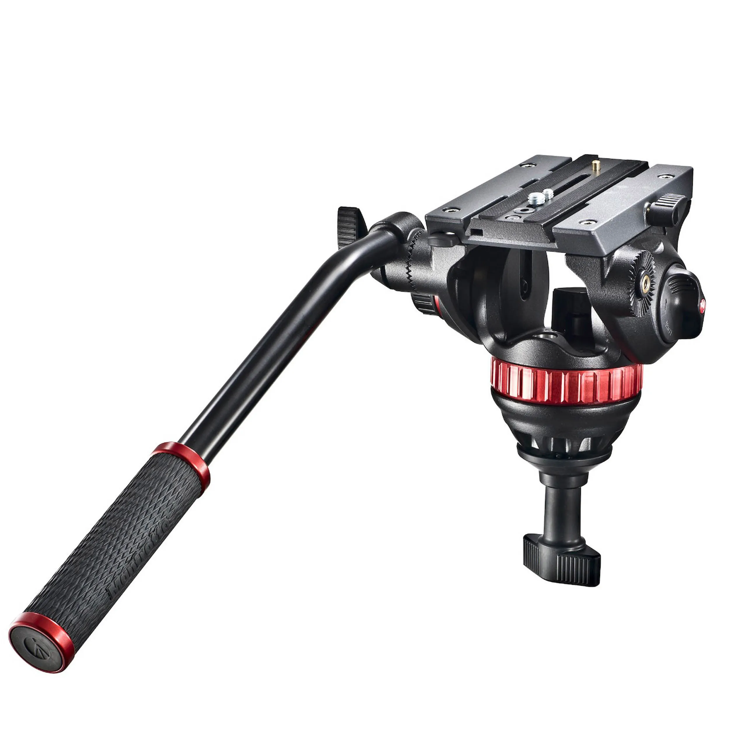 ראש שמן Manfrotto 502A עם בסיס 75 מ"מ