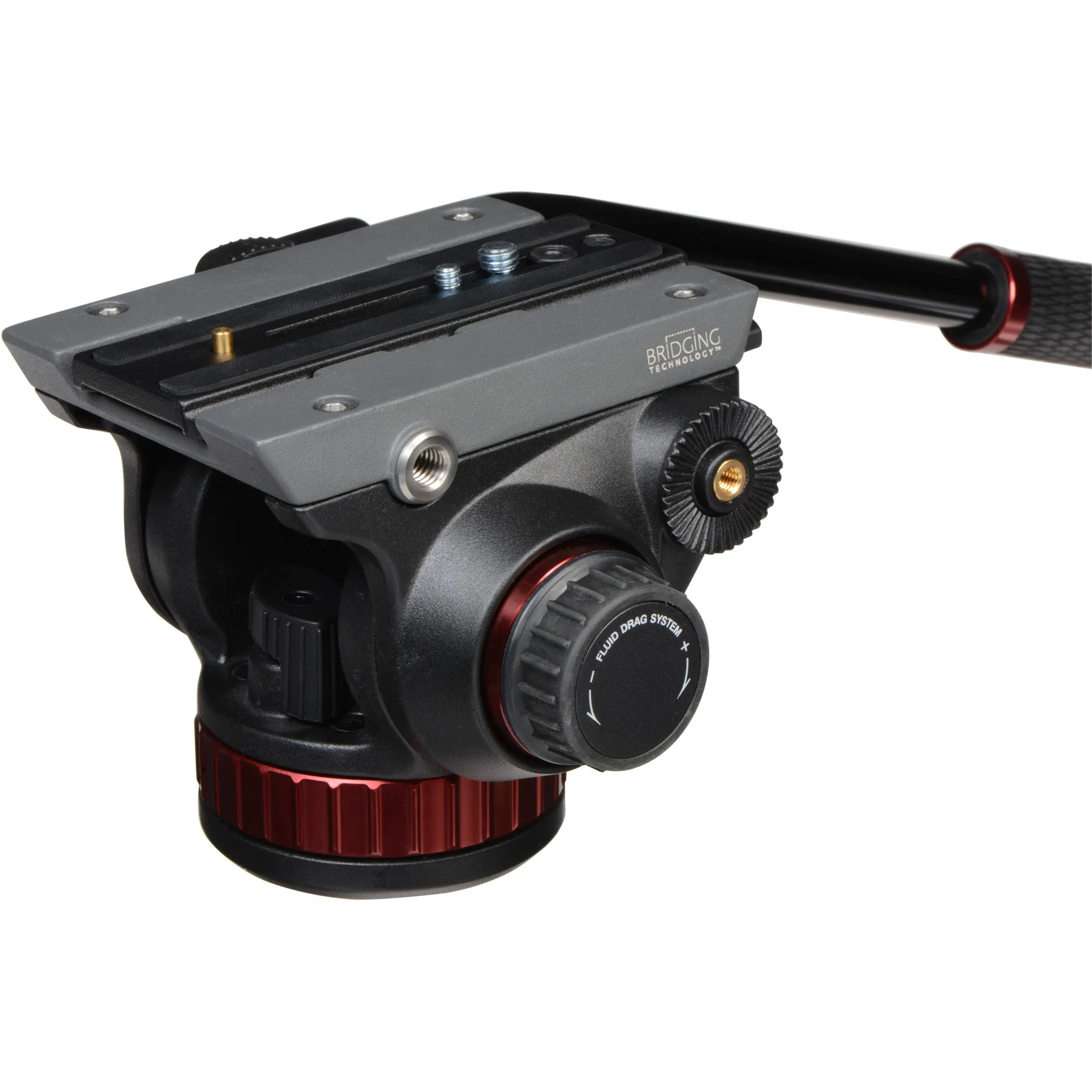 ראש שמן לווידאו Manfrotto 502AH בעל בסיס שטוח