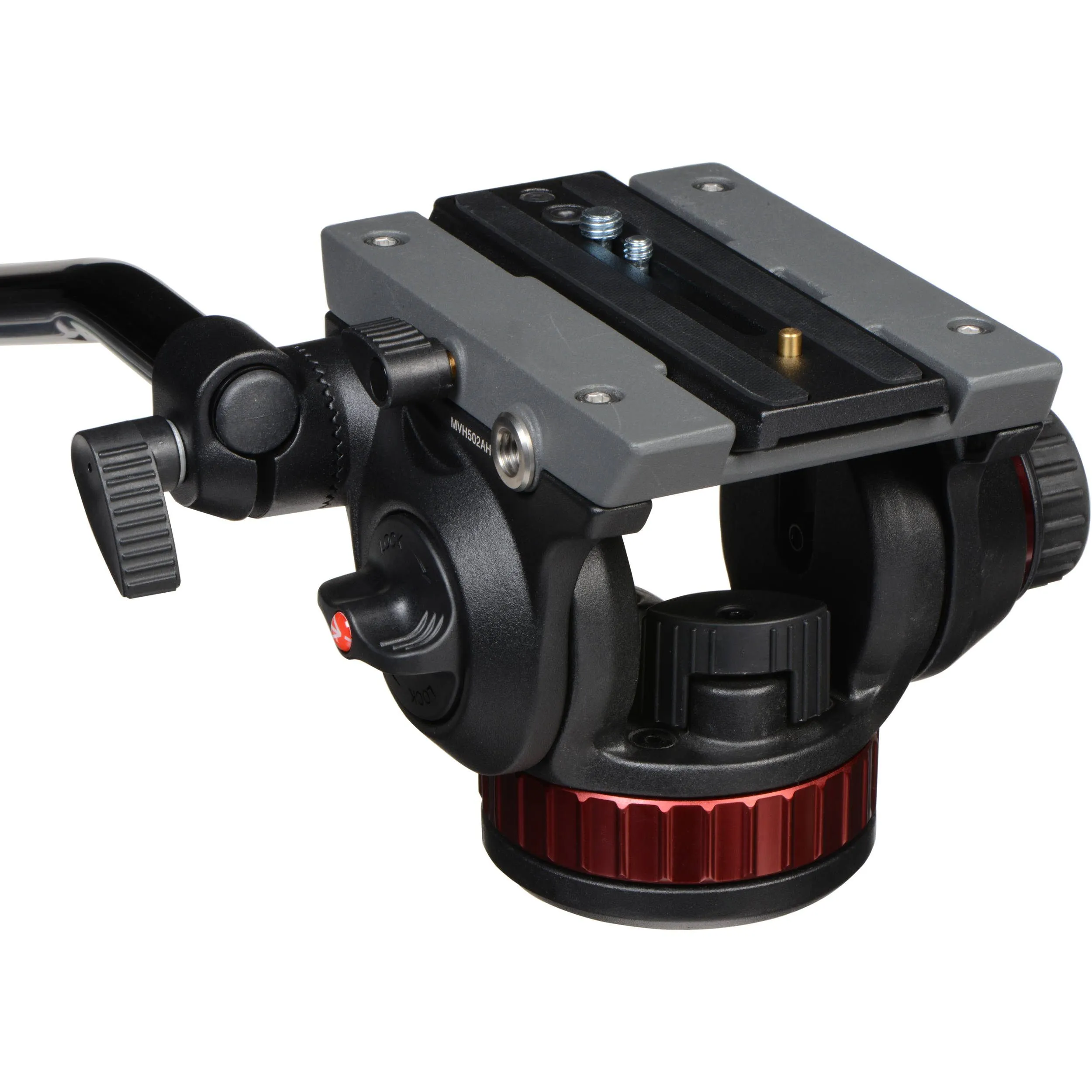 ראש שמן לווידאו Manfrotto 502AH בעל בסיס שטוח