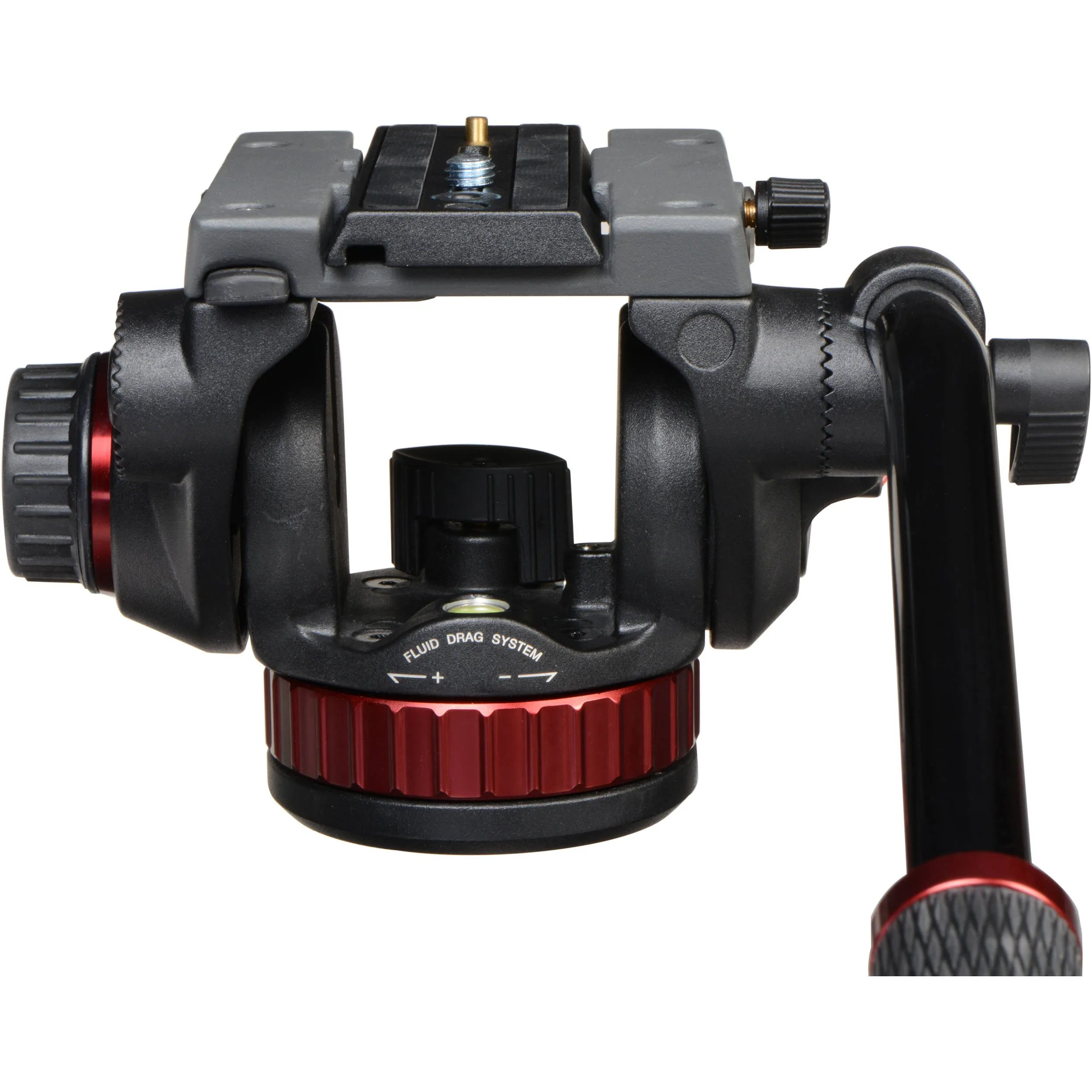 ראש שמן לווידאו Manfrotto 502AH בעל בסיס שטוח