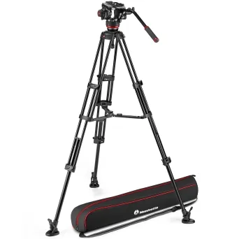 קיט חצובת וידאו בעלת ספרדר אמצעי Manfrotto MVK504XTWINMA