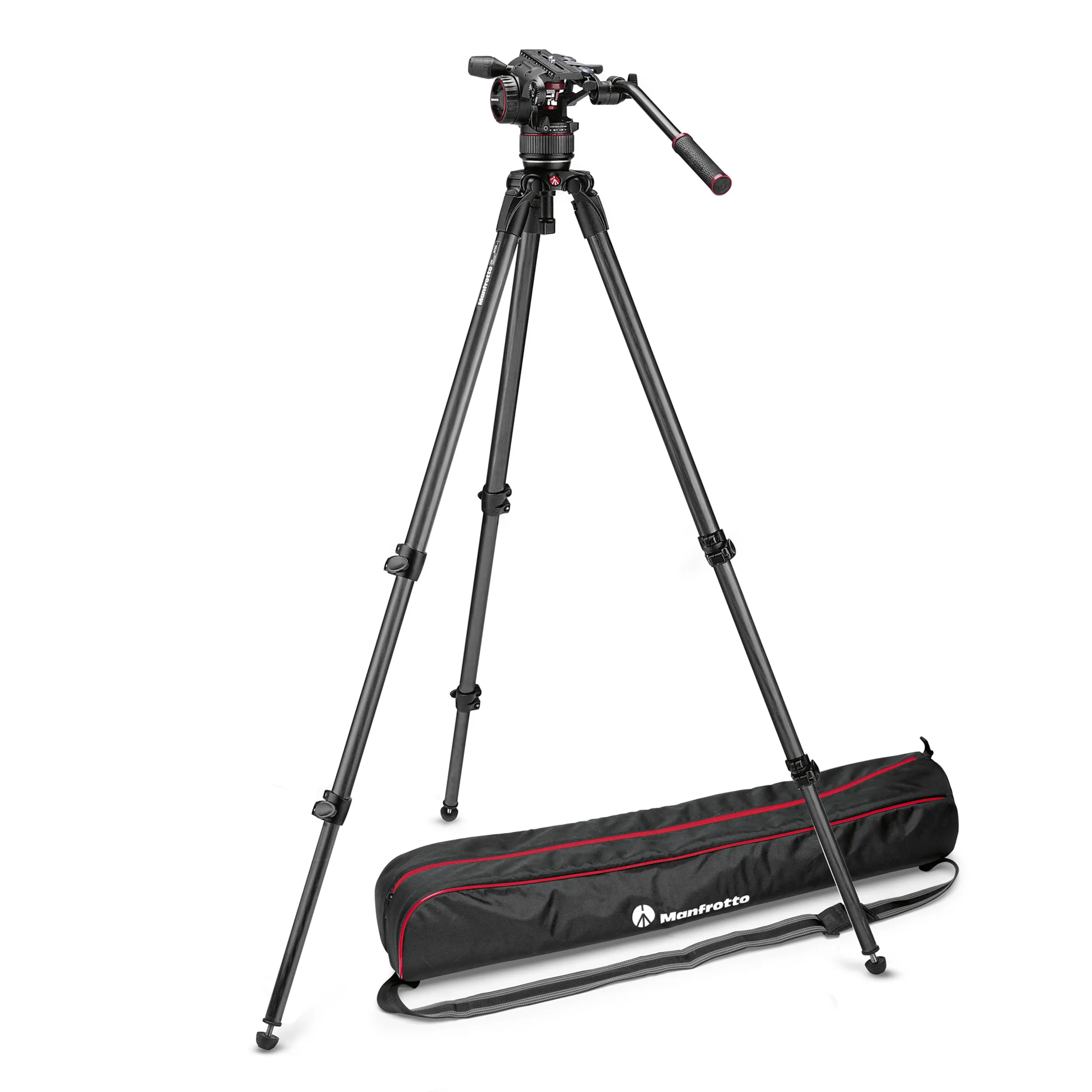 קיט חצובת וידאו הכולל ראש Nitrotech N8 וחצובה 535