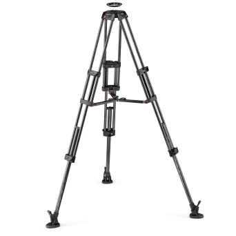 רגלי חצובת וידאו סיבי פחמן ספרדר אמצעי Manfrotto MVTTWINMC